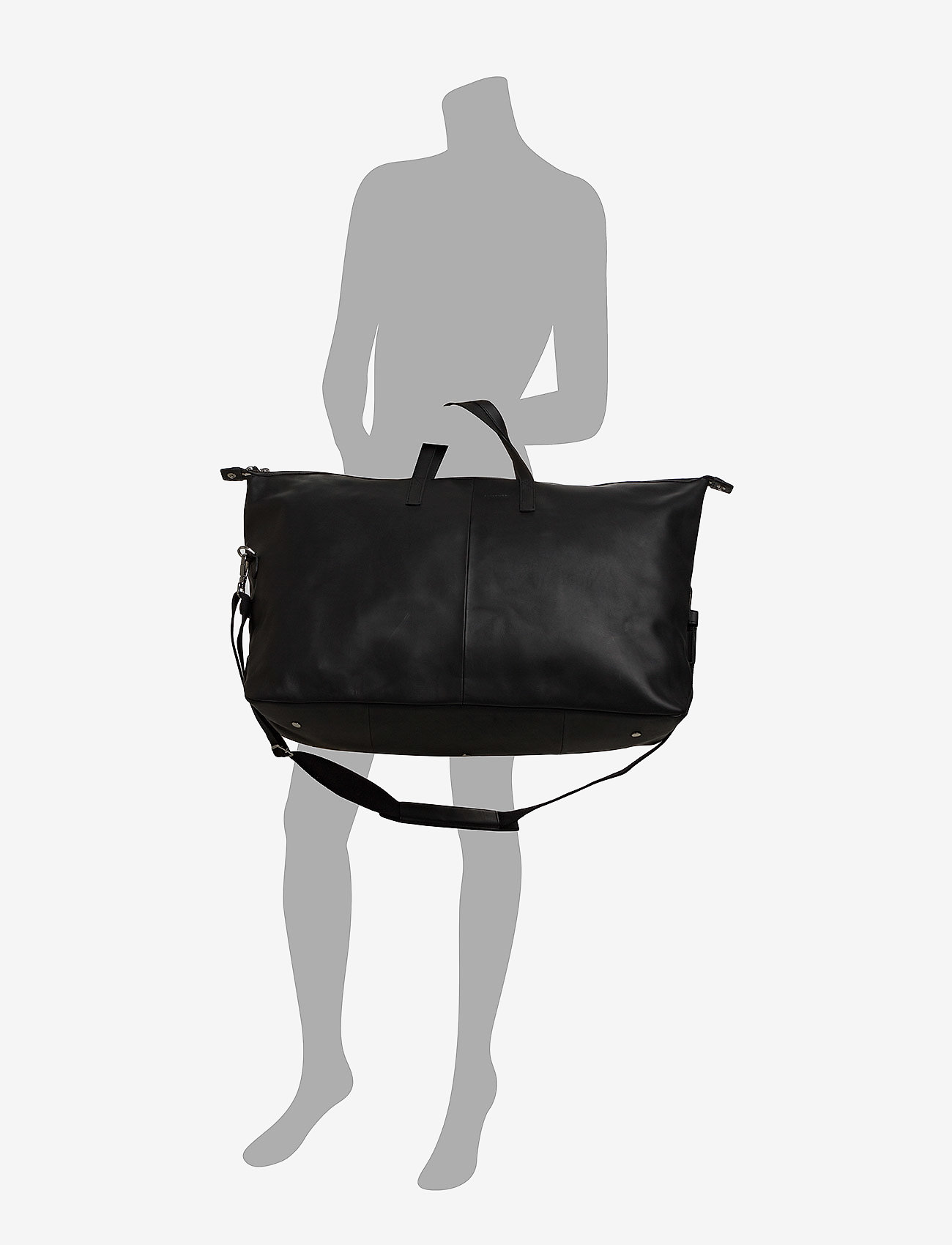 SANDQVIST - DAMIEN LEATHER - black - 5