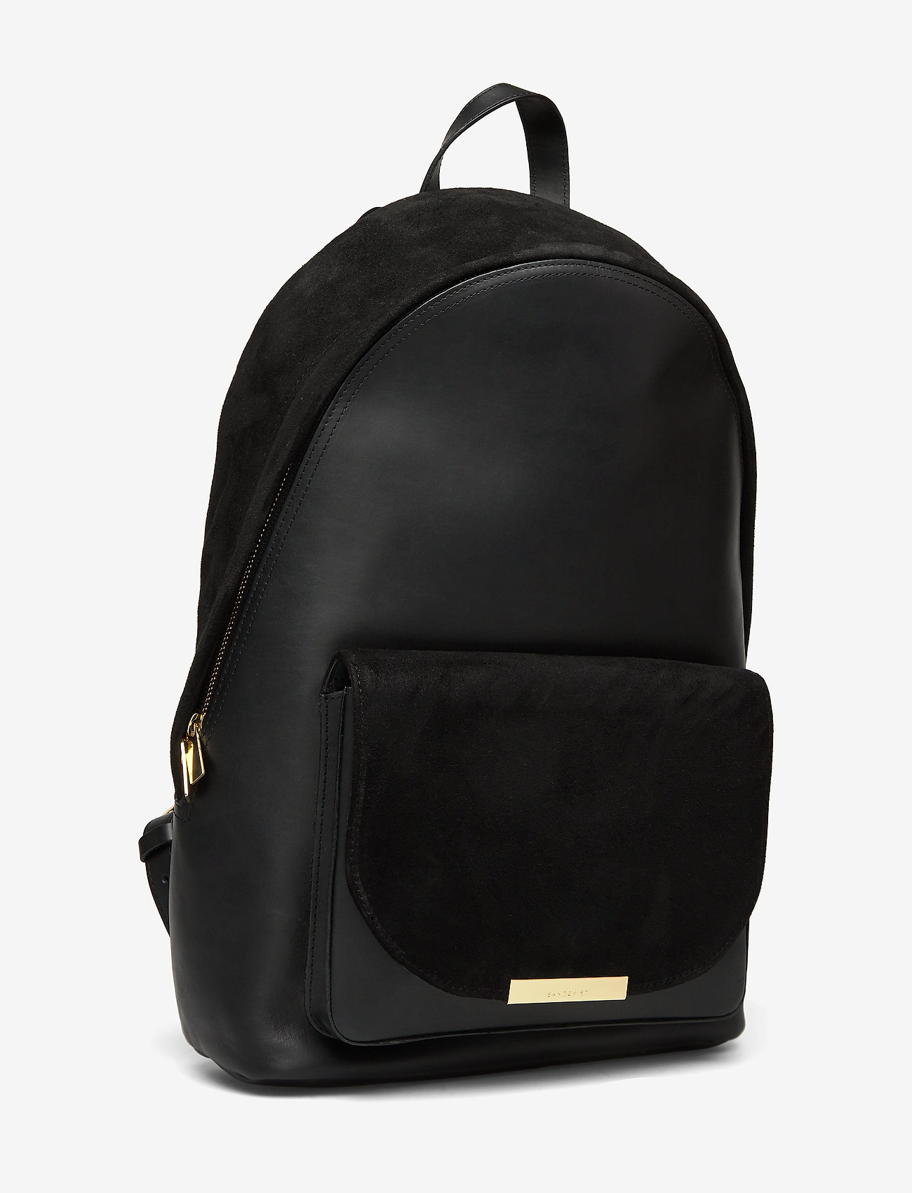 SANDQVIST - ESTRID - black with black suede - 2