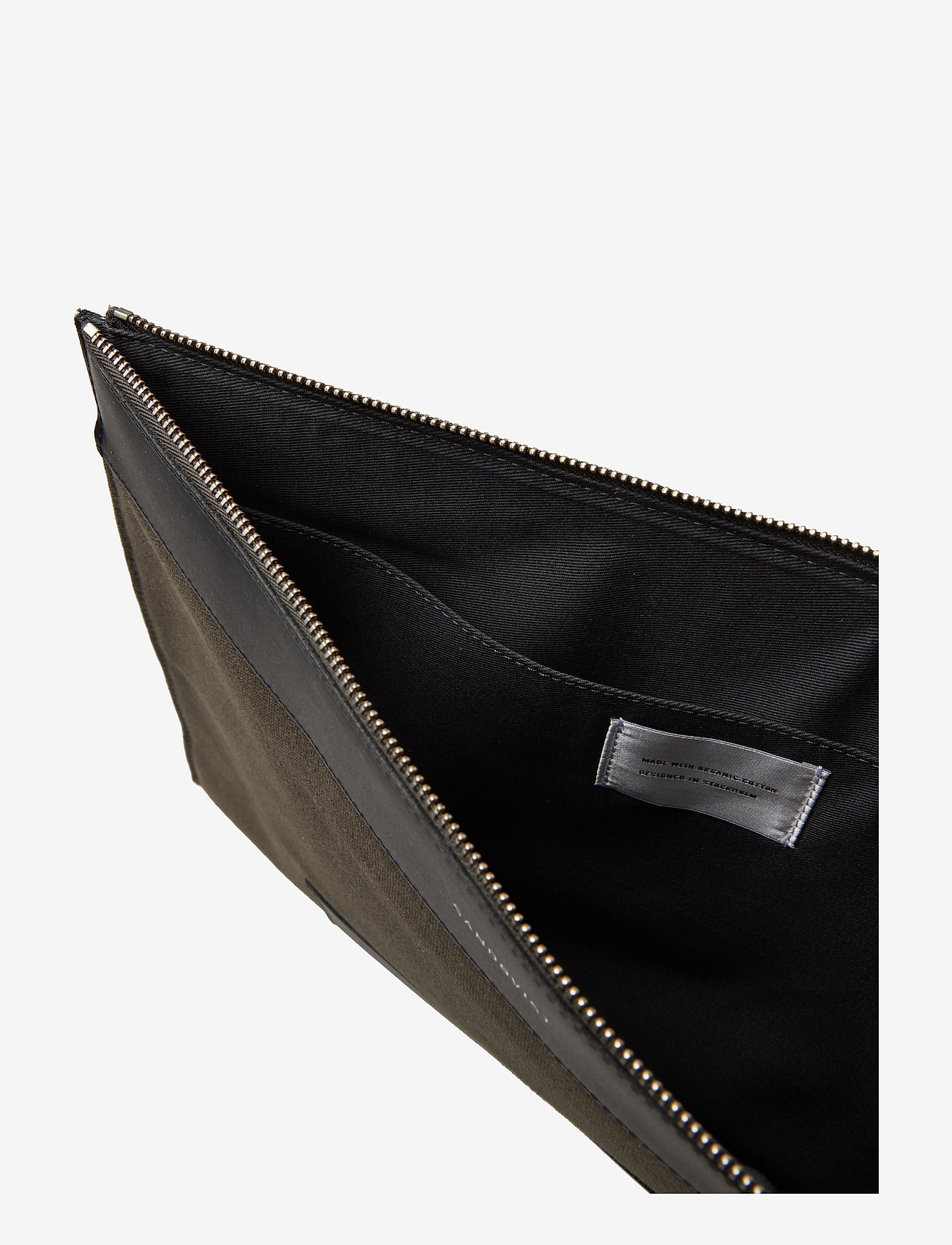 SANDQVIST - MELVIN - beluga with black leather - 3