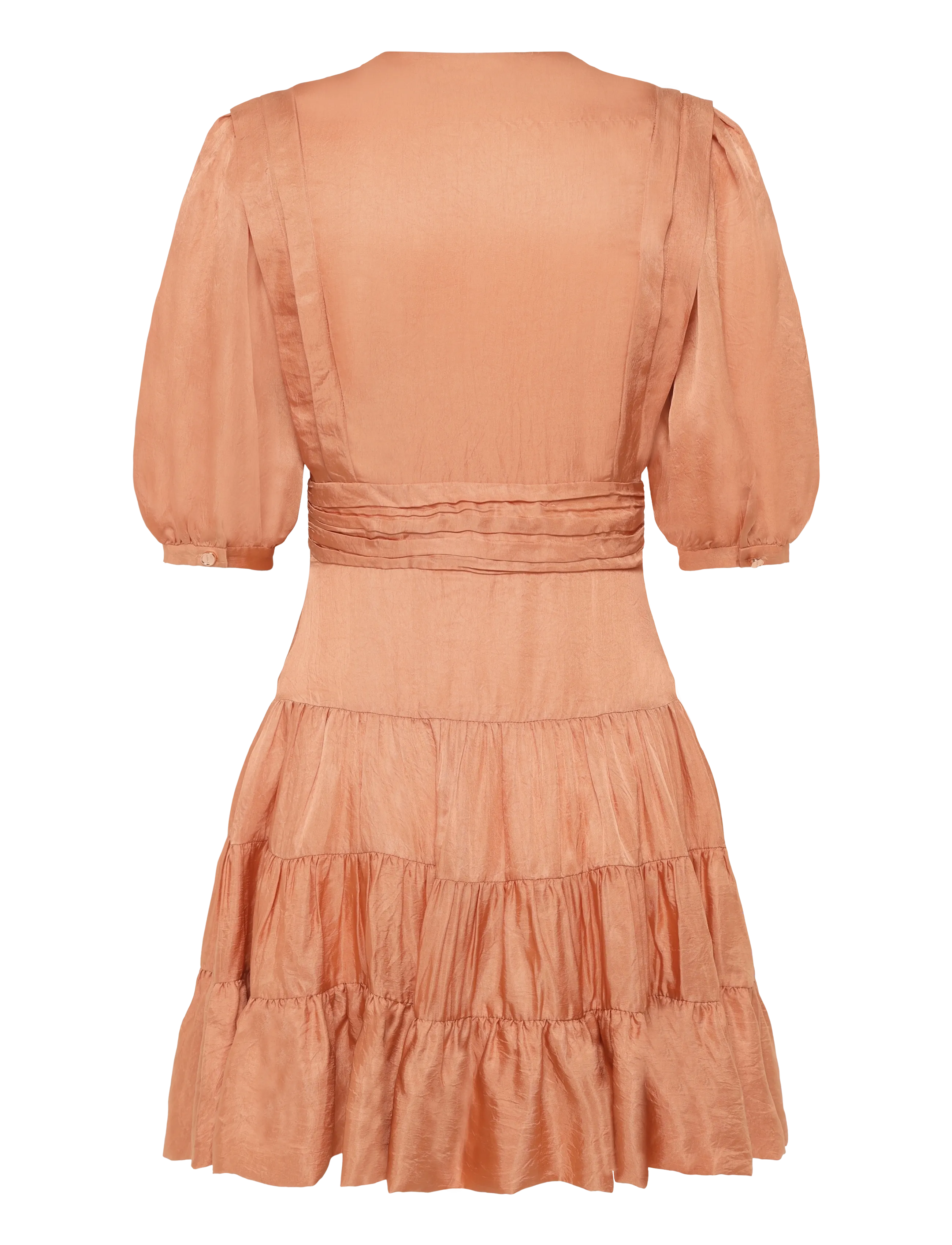 Sandro - Mylene short dress - orange - 2