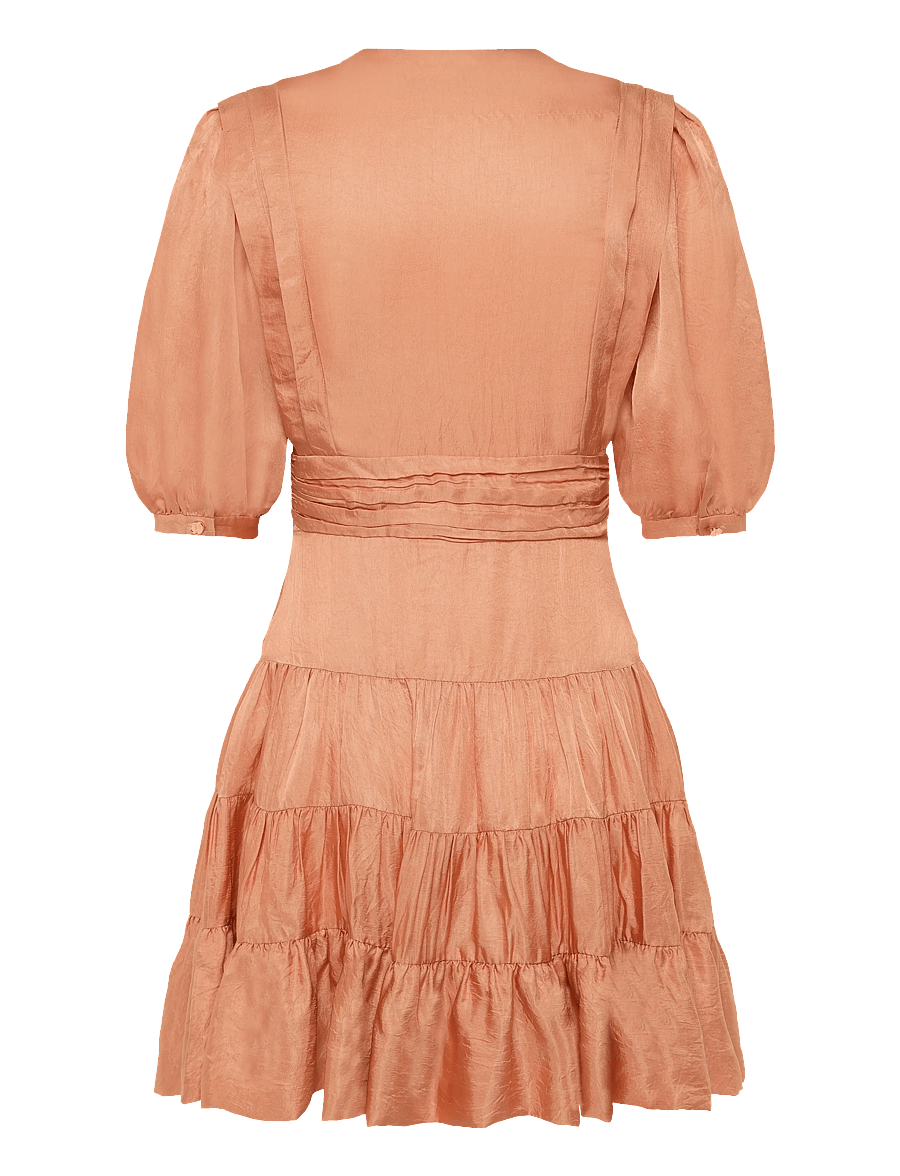 Sandro - Mylene short dress - minikleidid - orange - 2
