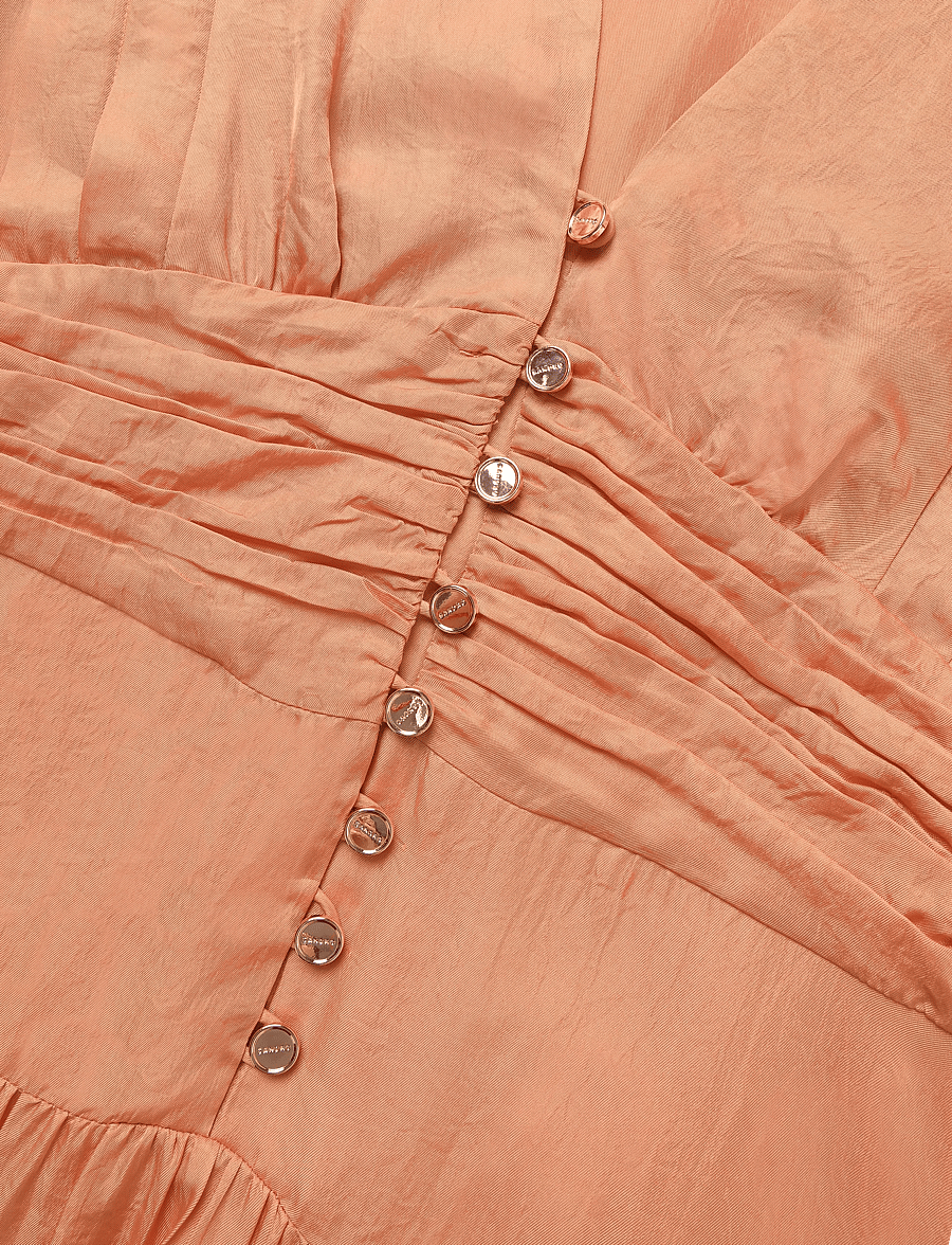 Sandro - Mylene short dress - minikleidid - orange - 5