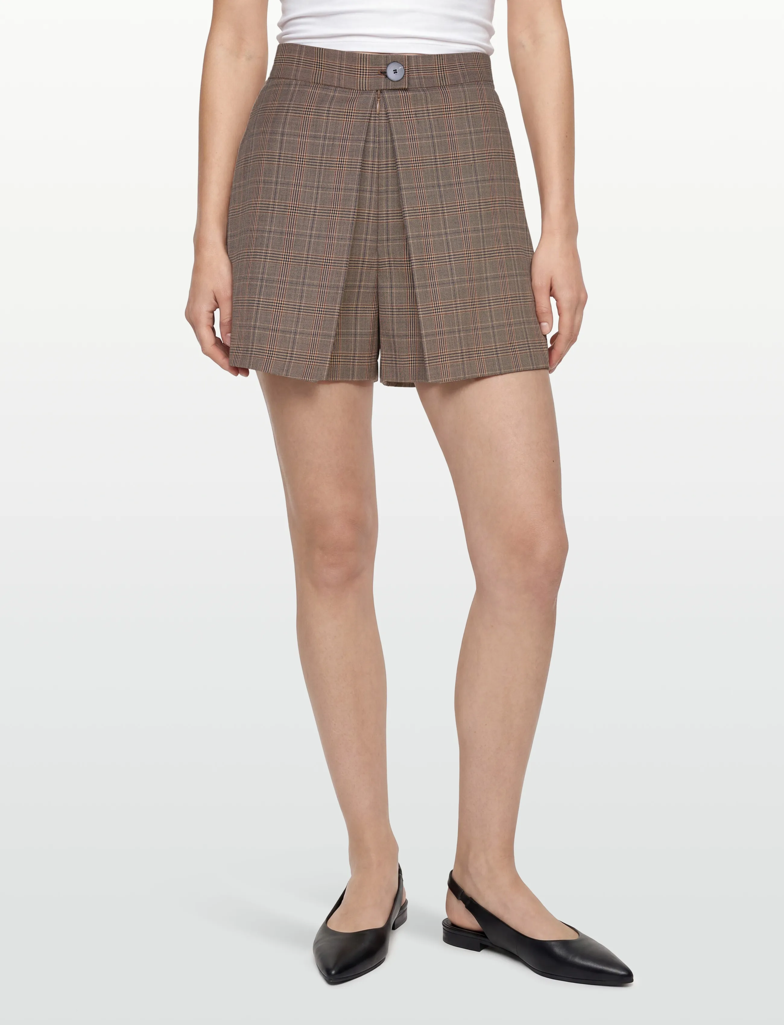 Sandro - Paris Dizzy Shorts - Casual shorts - freizeitshorts - brown - 3