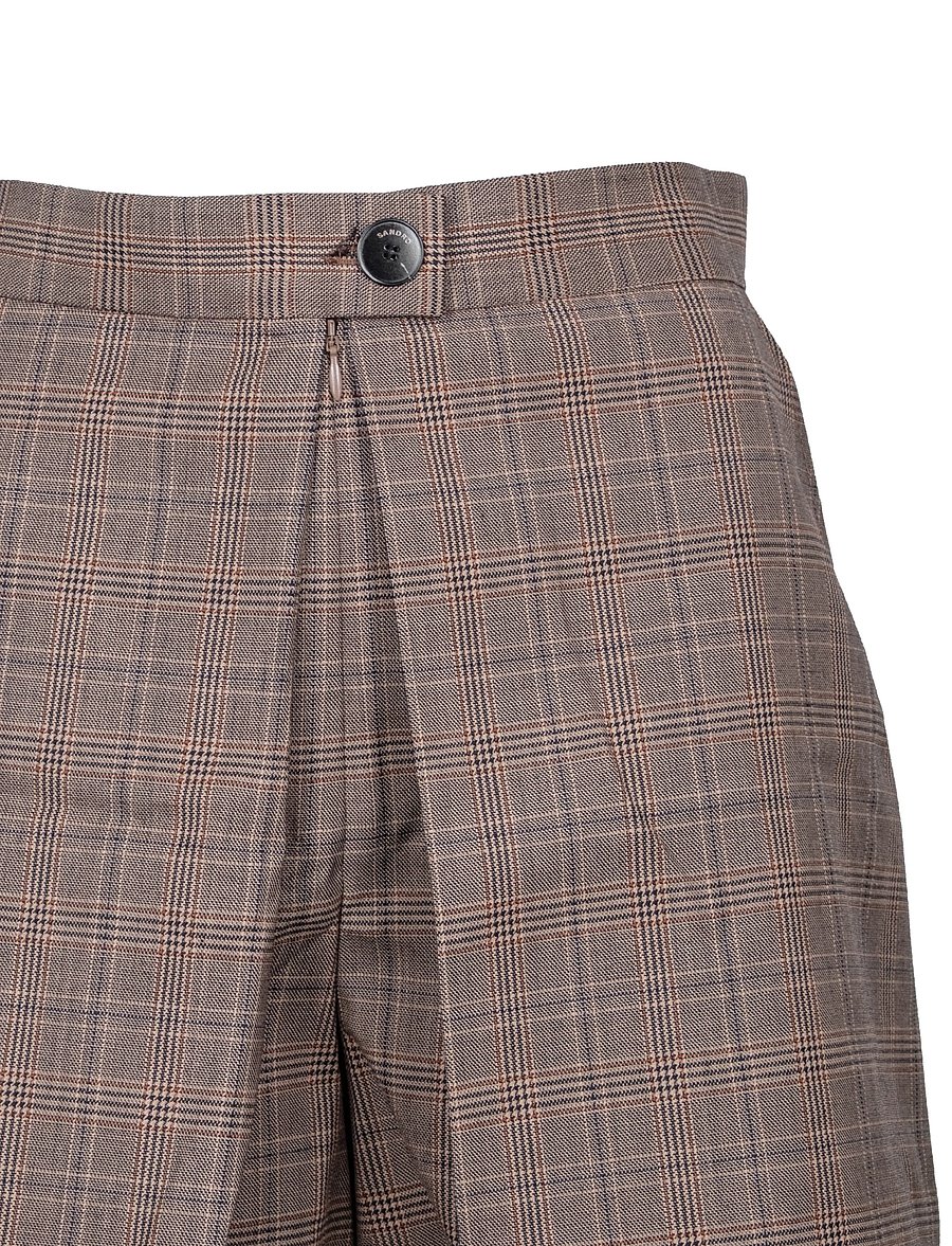 Sandro - Paris Dizzy Shorts - Casual shorts - vabaaja lühikesed püksid - brown - 5