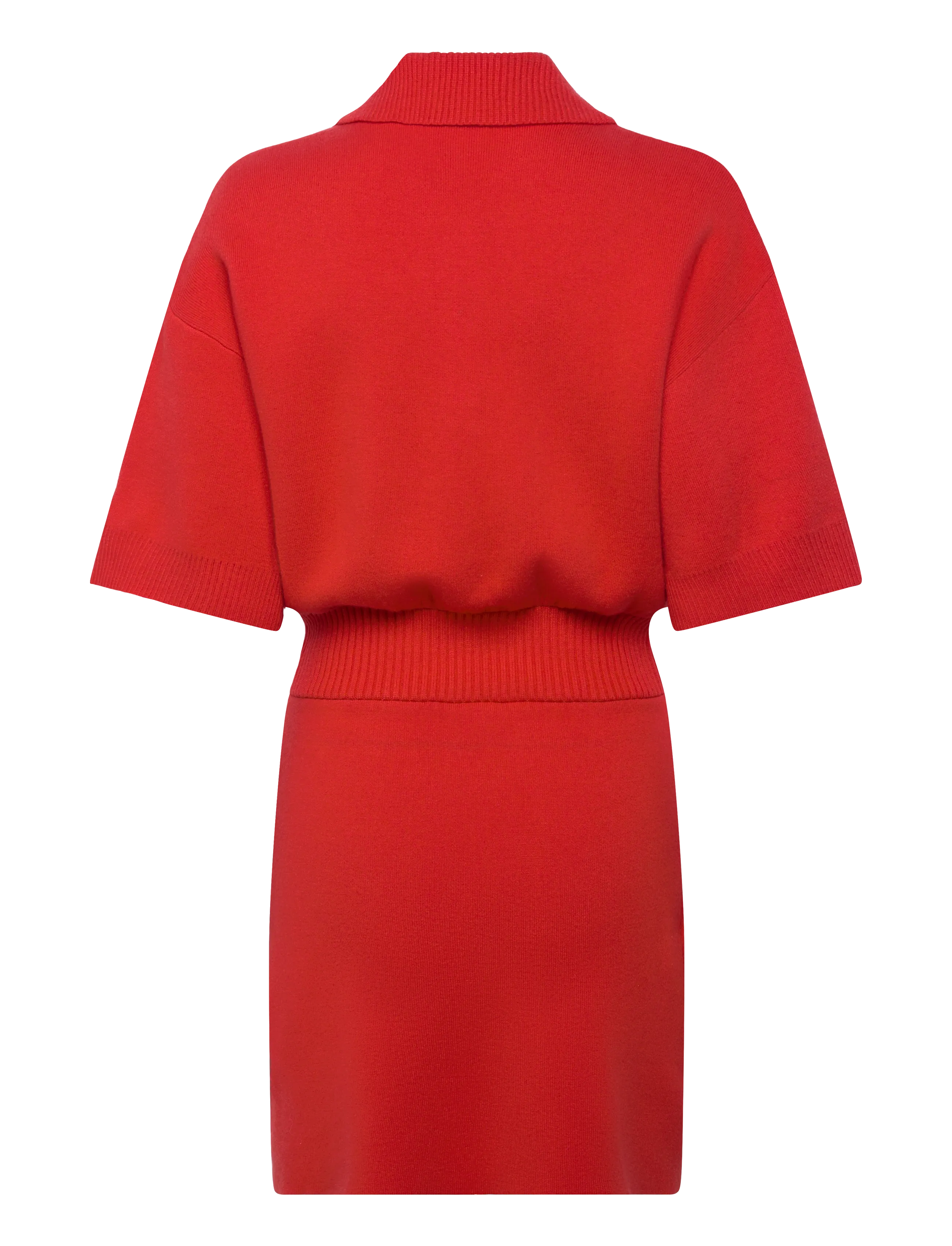 Sandro - Mini dress - cashmere - red - 1