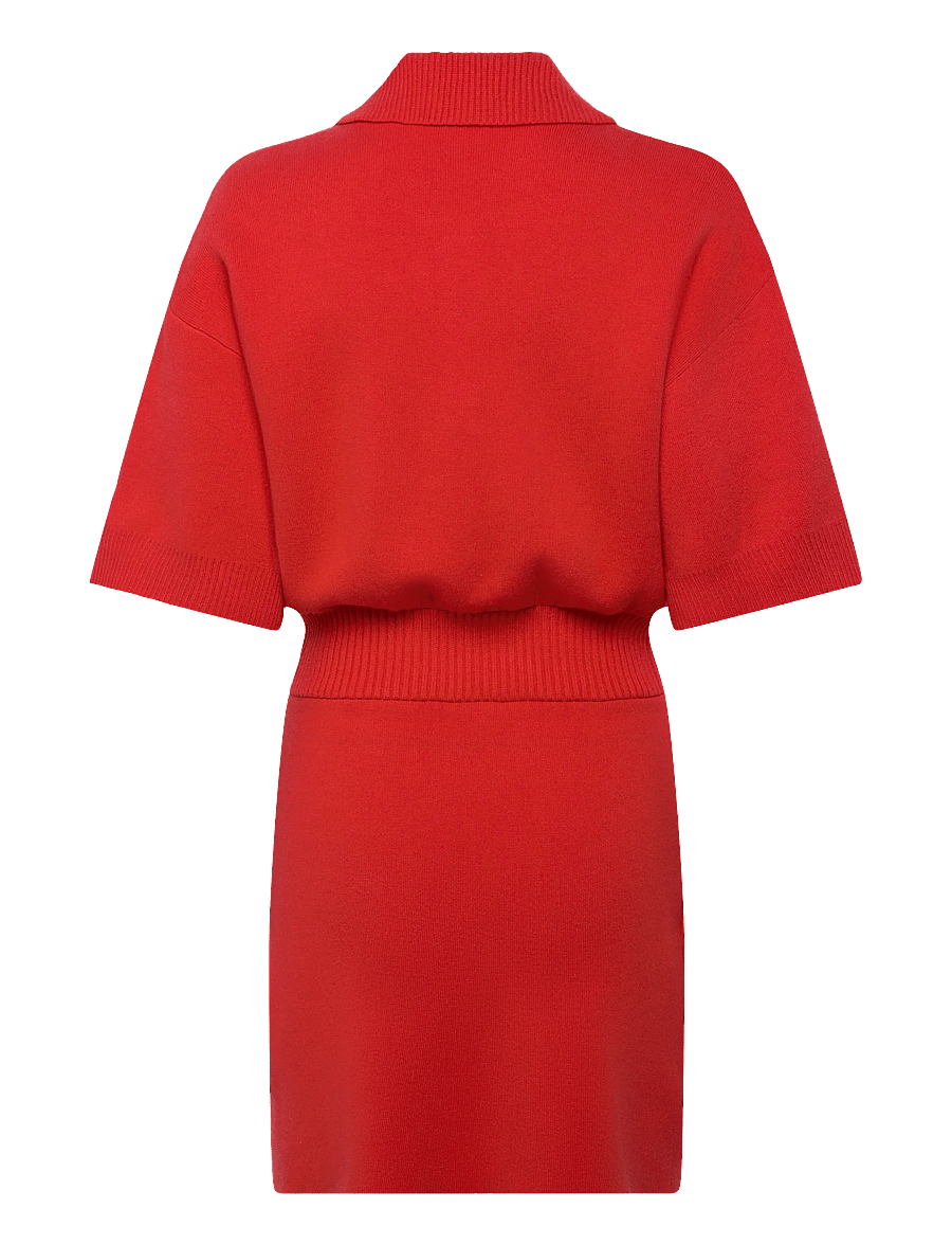 Sandro - Mini dress - kootud kleidid - red - 1