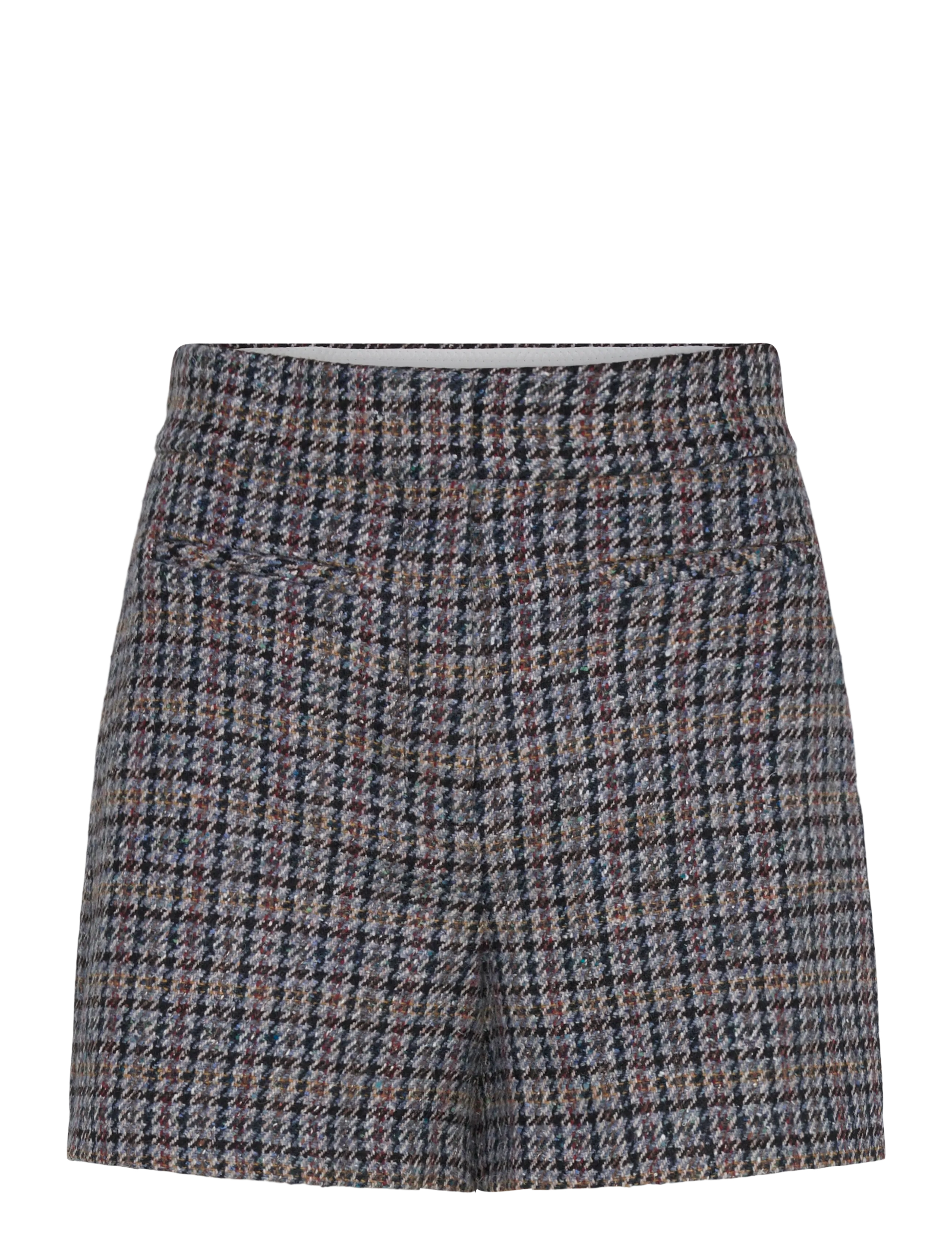 Sandro Checked Shorts - Jaunumi - BLU / BEIGE / multi