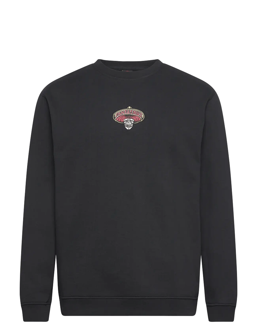 Santa Cruz - Guzman Skull Crew - sweatshirts - black - 0