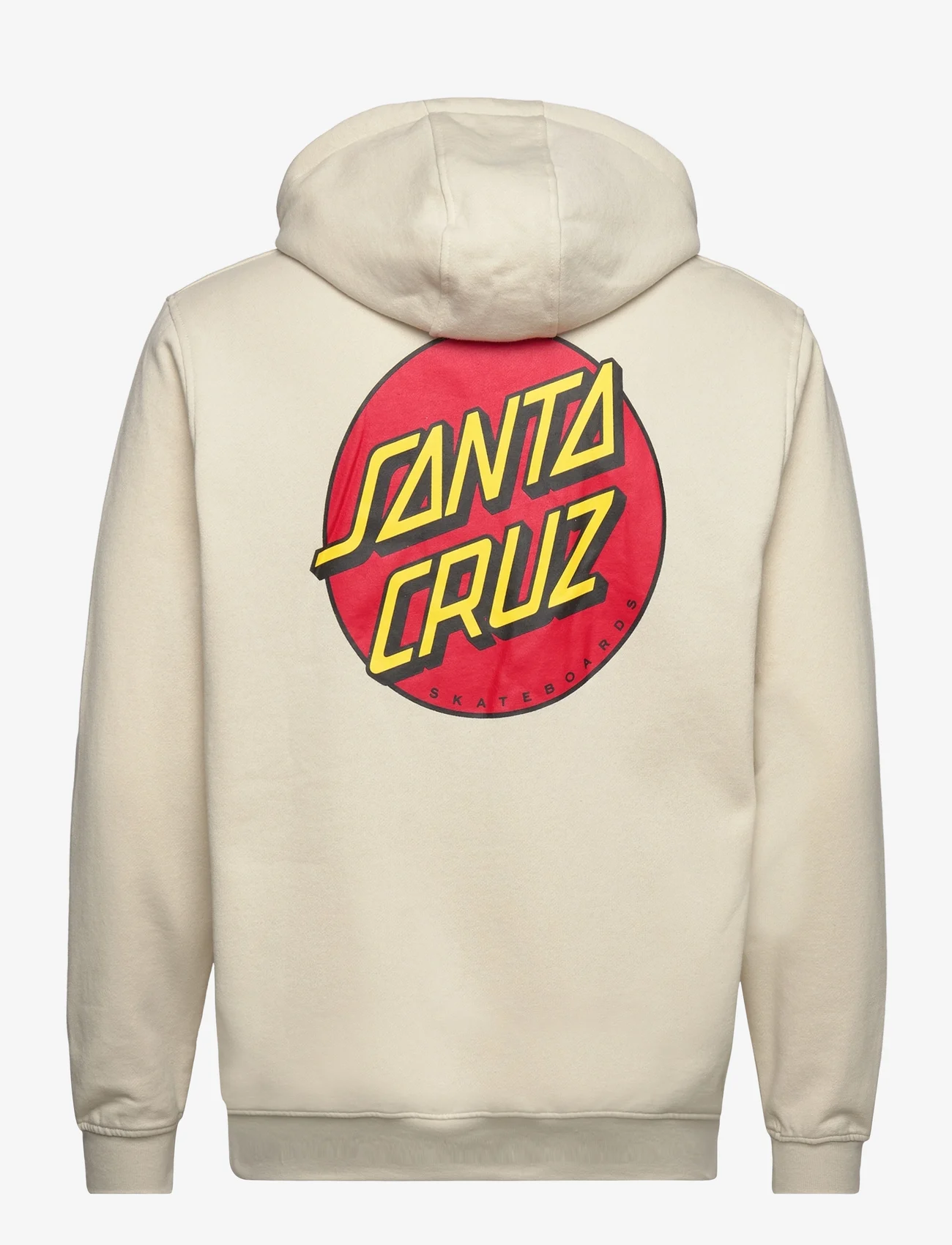 Santa Cruz - Classic Dot Chest Hood - kapuzenpullover - light grey - 1