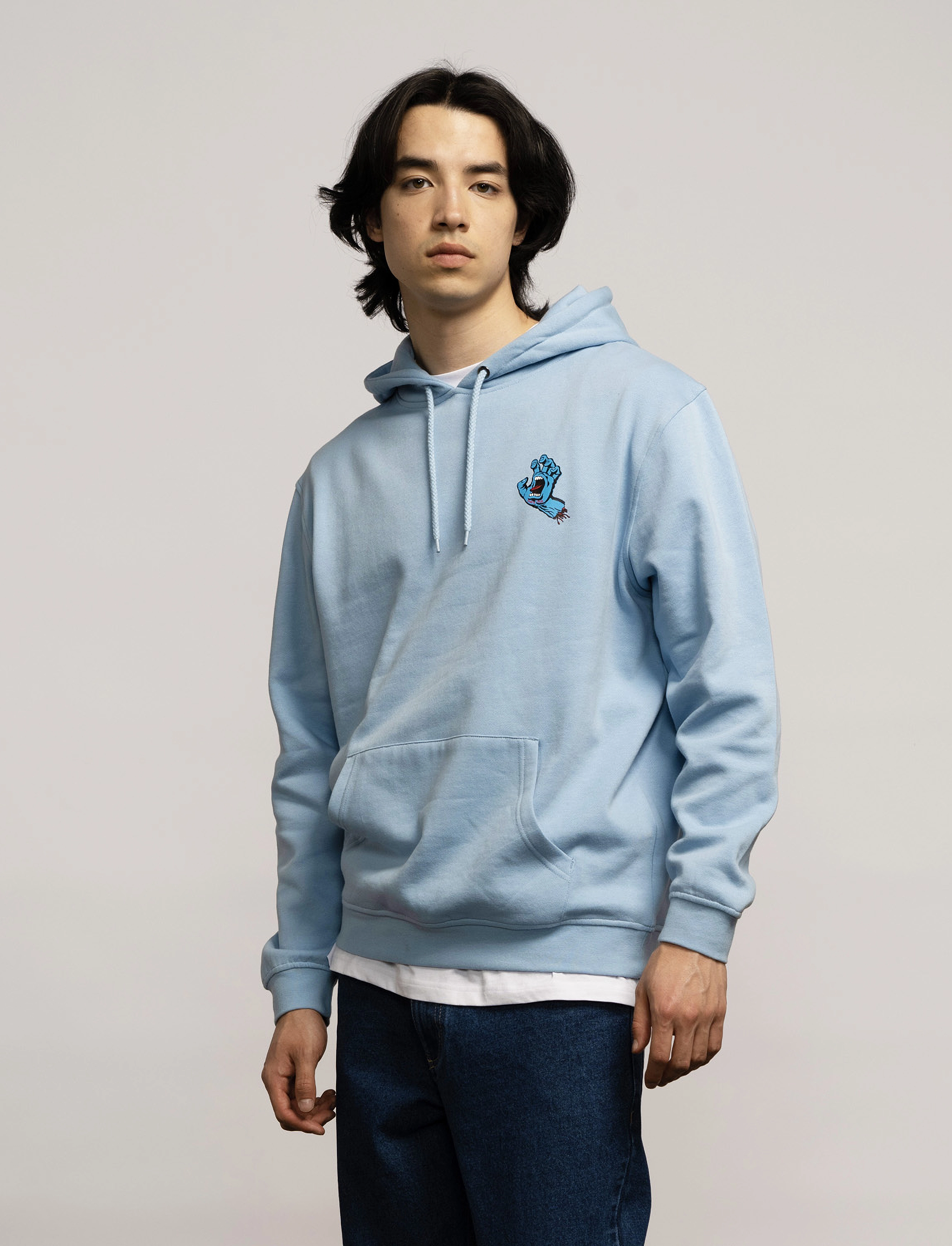 Screaming Hand Chest Hood