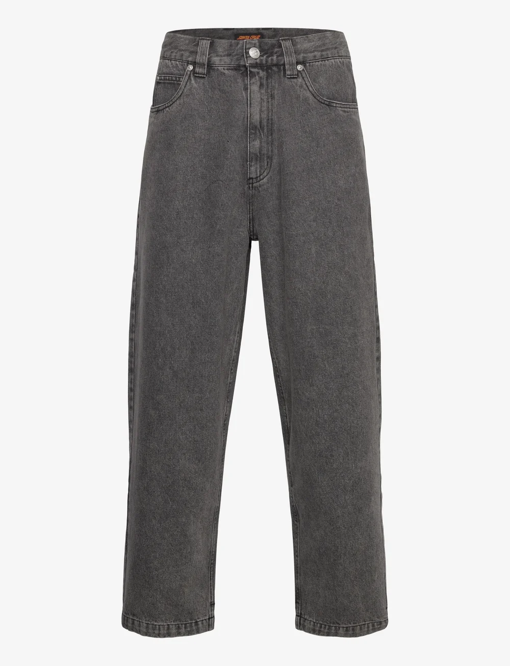 Santa Cruz - Big Pants - alt laienevad teksad - black acid wash - 0