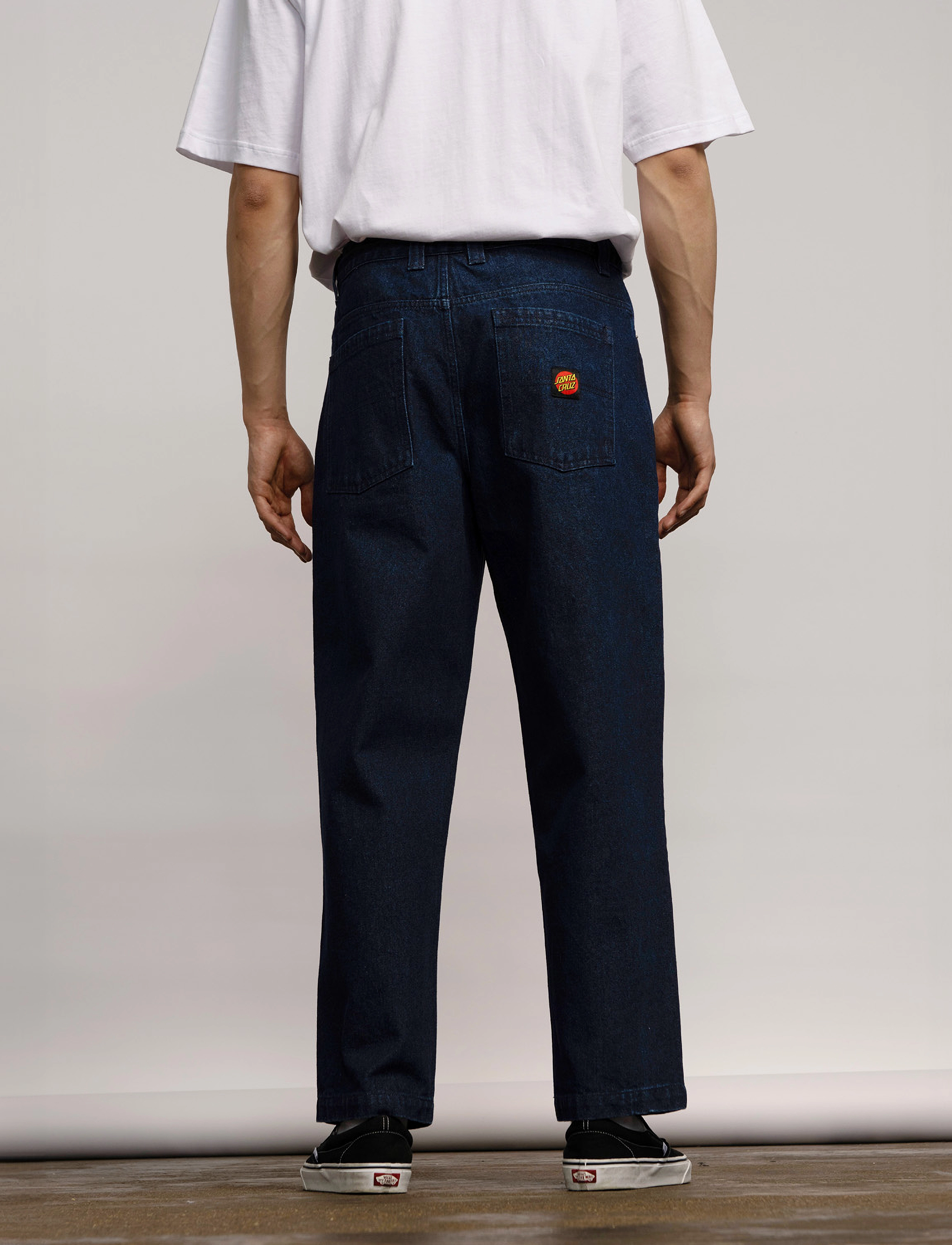 Santa Cruz - Classic Label Jean - bukser & jeans - classic blue - 3