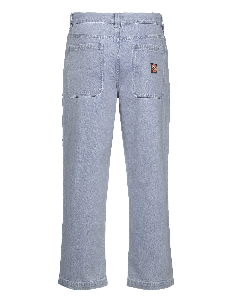 Santa Cruz - Classic Label Jean - regular piegriezuma džinsa bikses - stone wash - 2