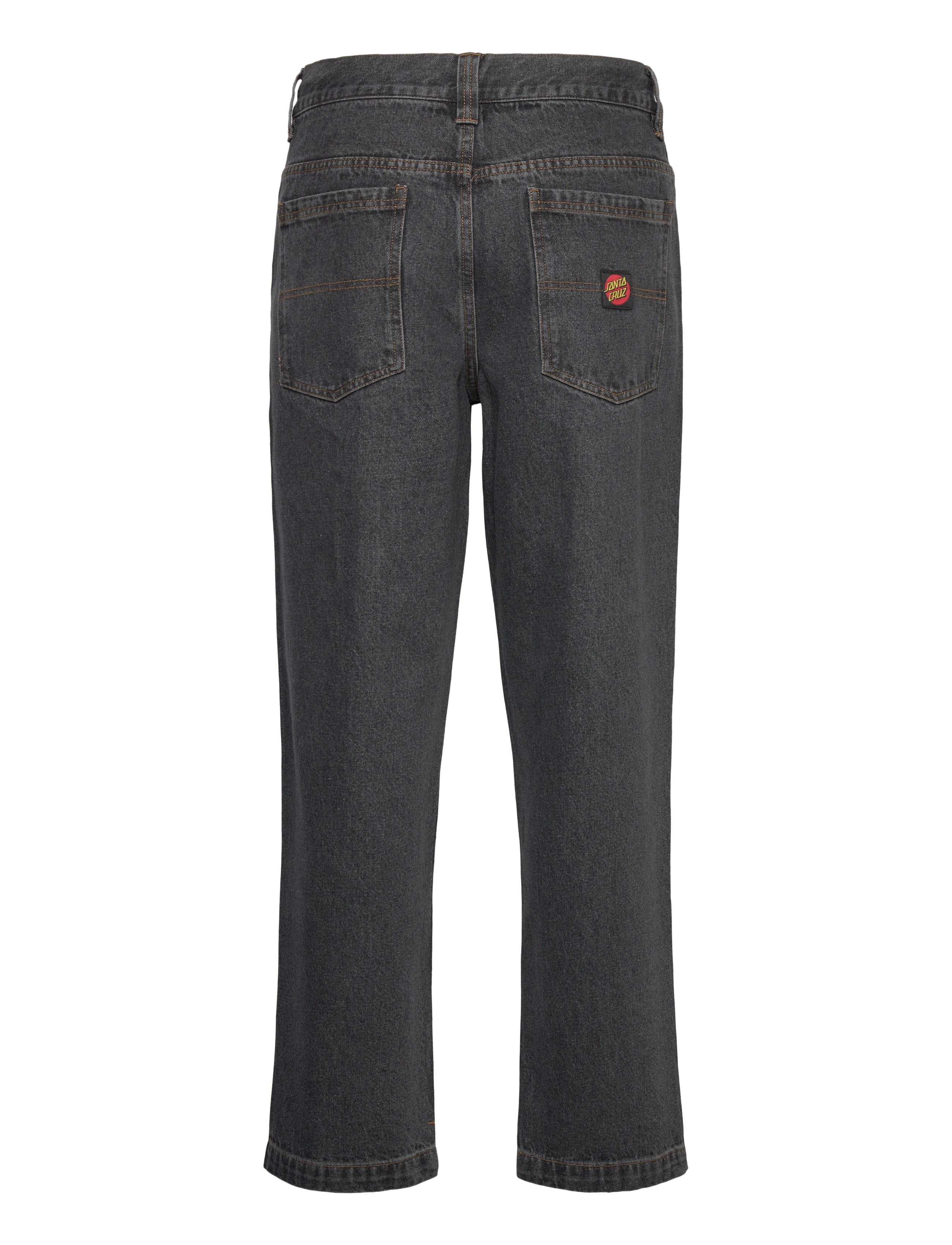 Santa Cruz - Factory - byxor & jeans - black acid wash - 1