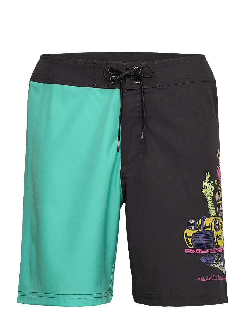 Santa Cruz - Johnson Beast Wagon Boardshort - ujumispüksid - black/pool blue - 0