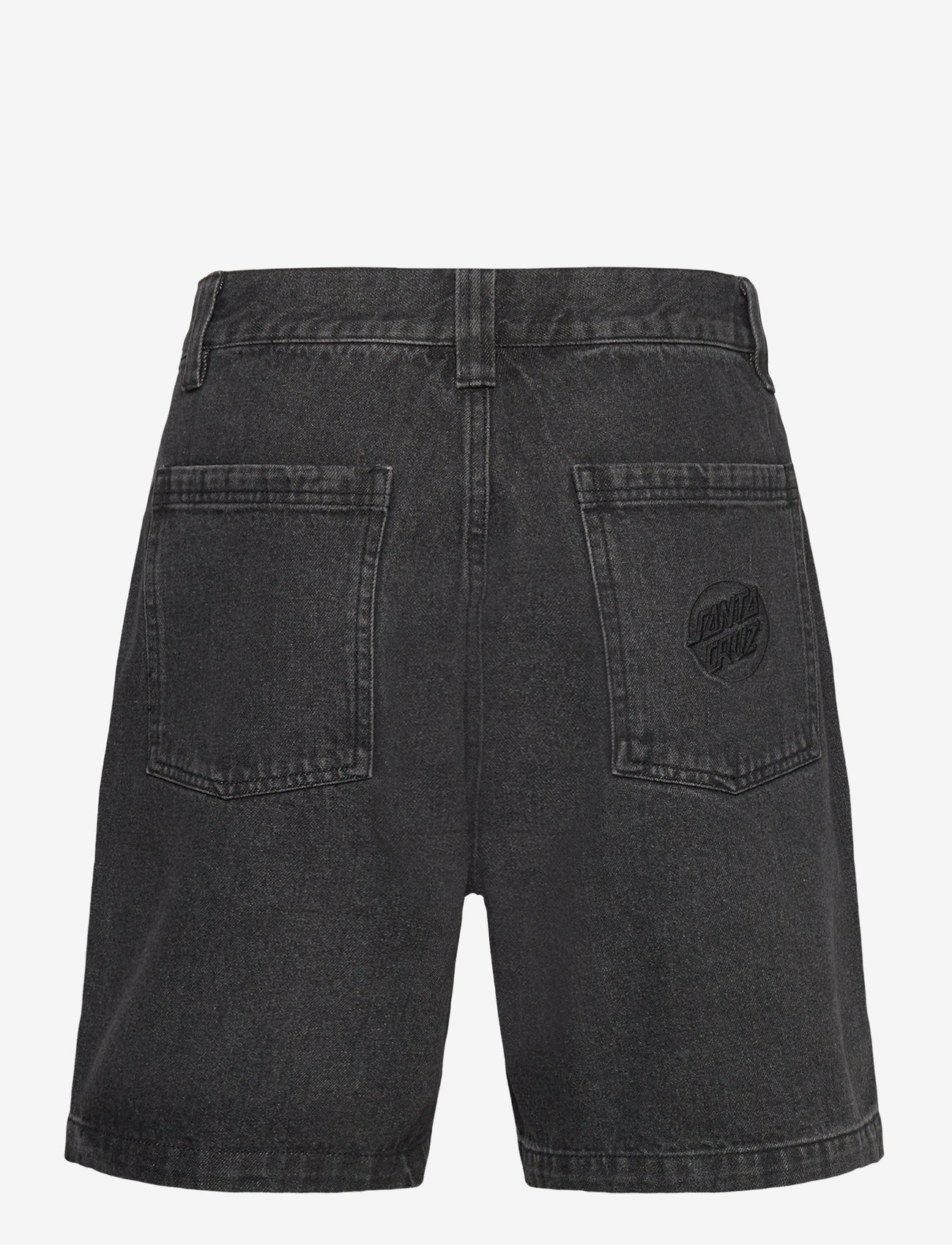 Santa Cruz - Opus Dot Workwear Shorts - jeans shorts - black - 1
