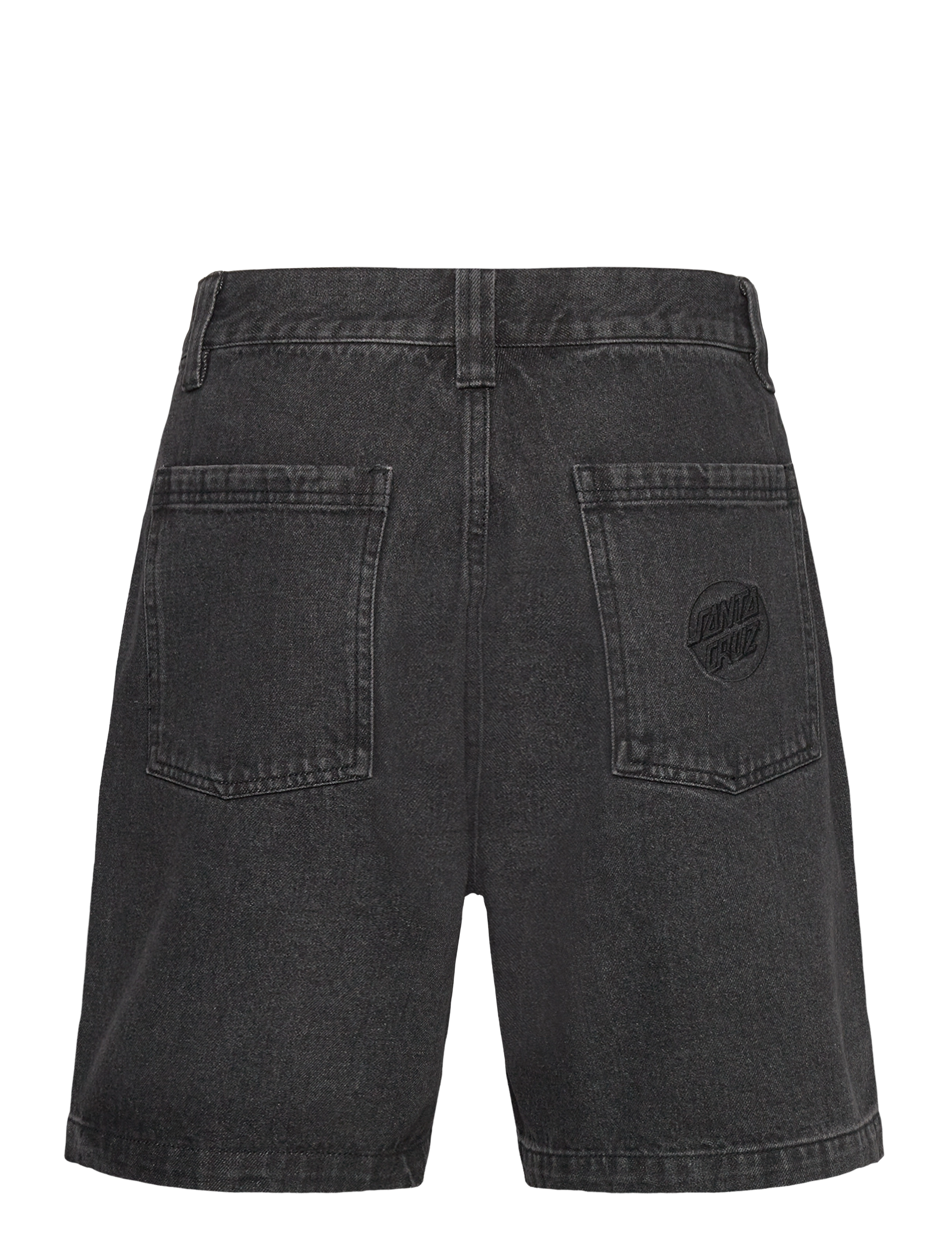 Santa Cruz - Opus Dot Workwear Shorts - jeans shorts - black - 1