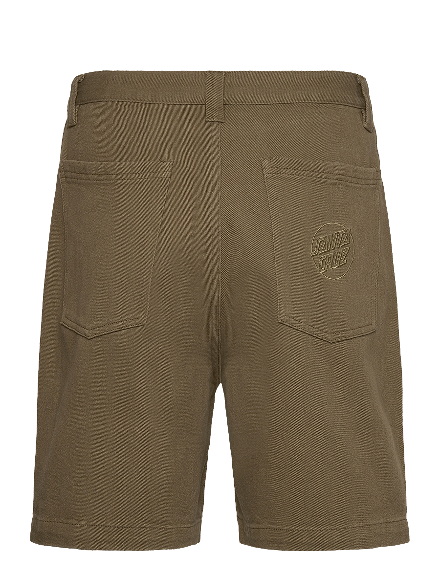 Santa Cruz - Opus Dot Workwear Shorts - jeansshorts - uniform green - 1