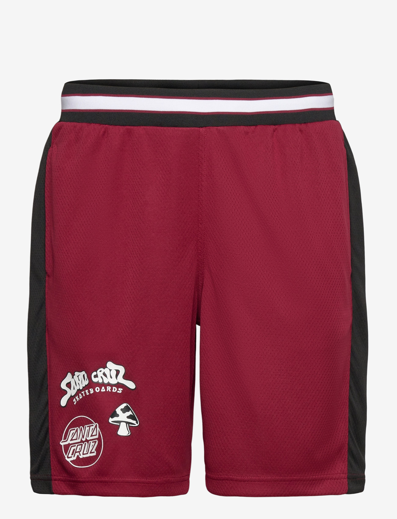 Santa Cruz - Winkowski Ocho Mesh Shorts - dresowe szorty - black/dark rust - 0