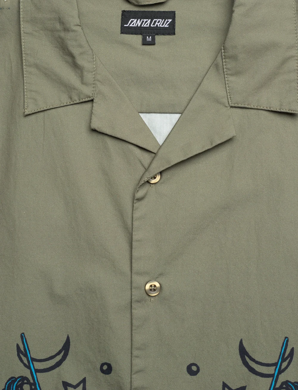 Santa Cruz - Salba Resurrection Shirt - kurzarmhemden - uniform green - 2
