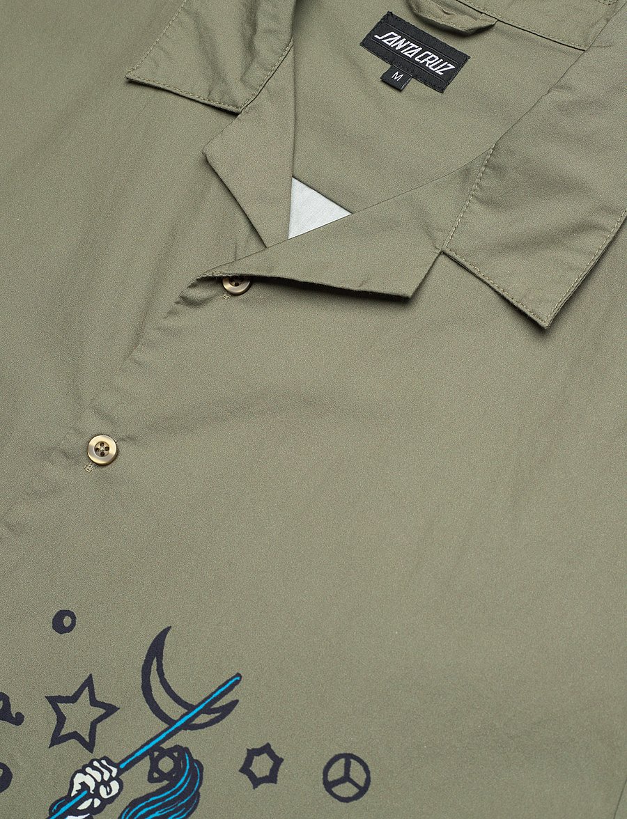 Santa Cruz - Salba Resurrection Shirt - uniform green - 3