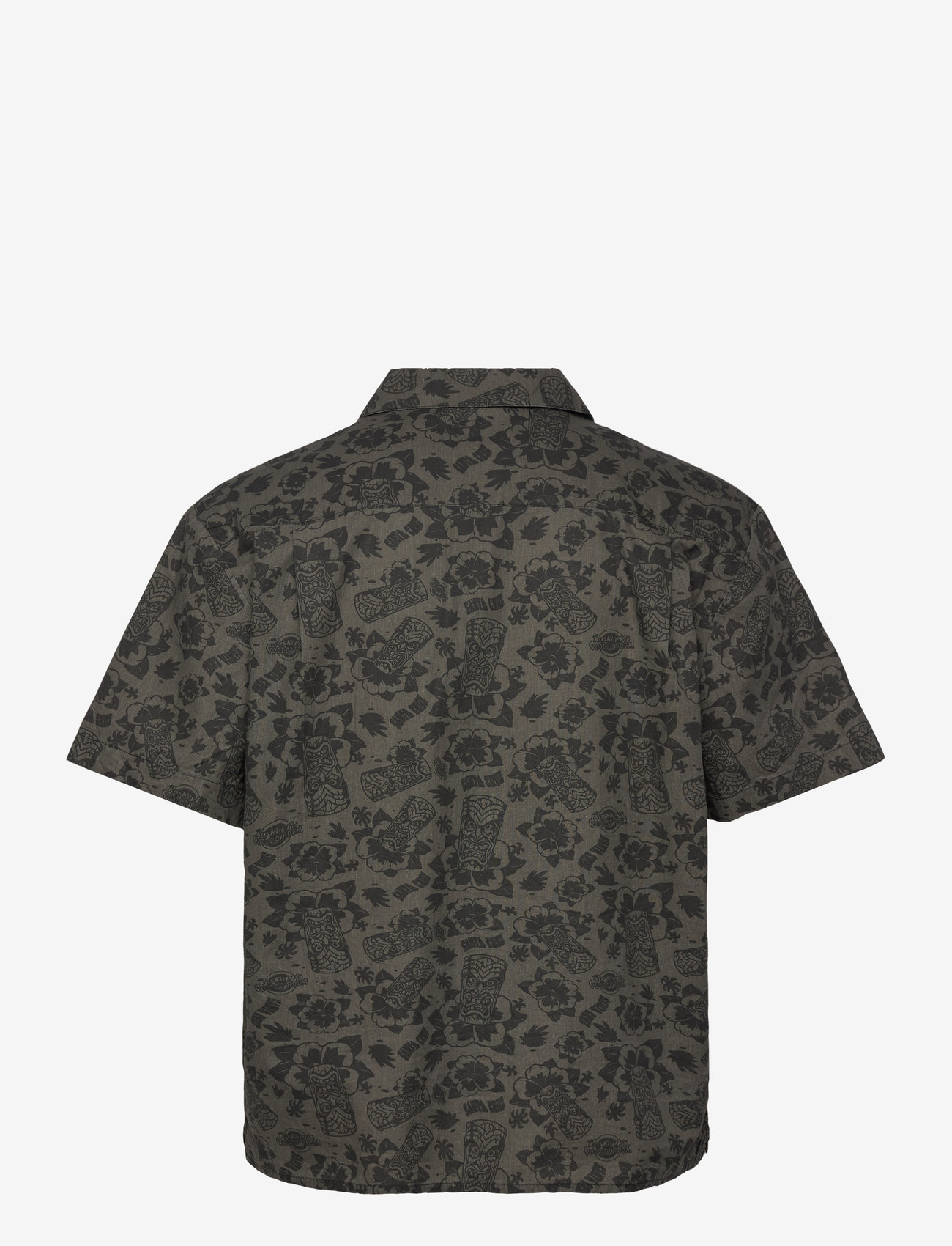 Santa Cruz - Roskopp Voodoo Room SS Shirt - short-sleeved shirts - black - 1