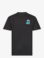 Screaming Wave T-Shirt - BLACK