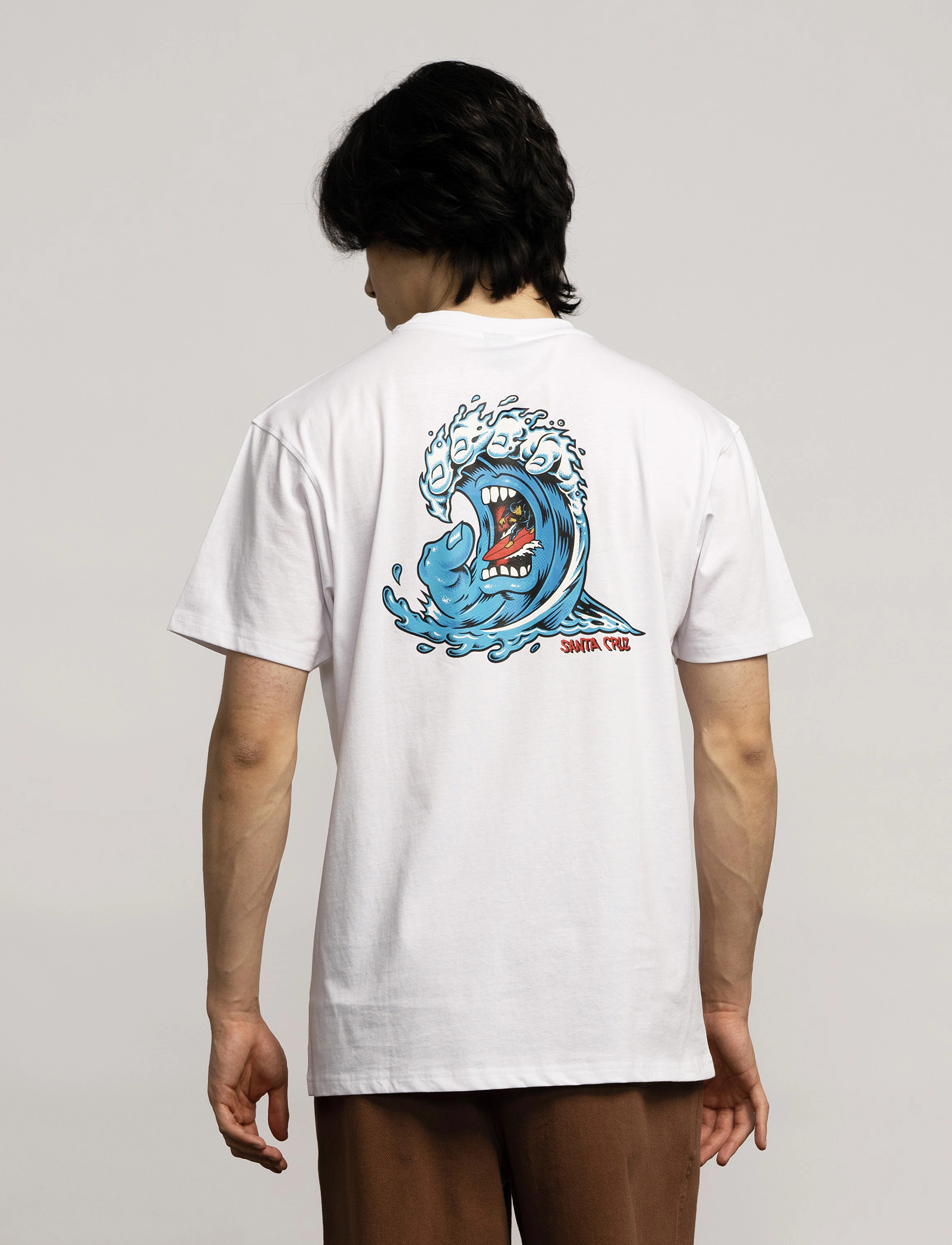 Santa Cruz - Screaming Wave T-Shirt - white - 3