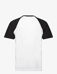 Santa Cruz - Screaming Wave Front Raglan T-Shirt - madalaimad hinnad - white/black - 1