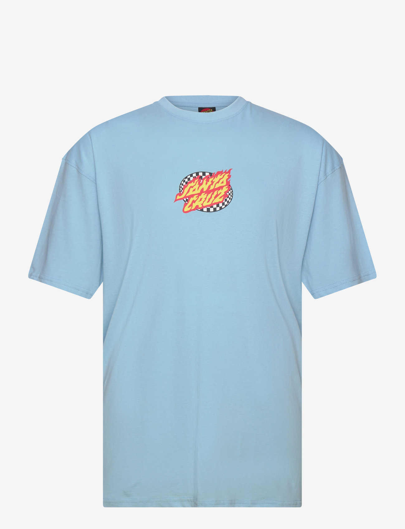 Santa Cruz - Oval Check Flame Front - crystal blue - 0