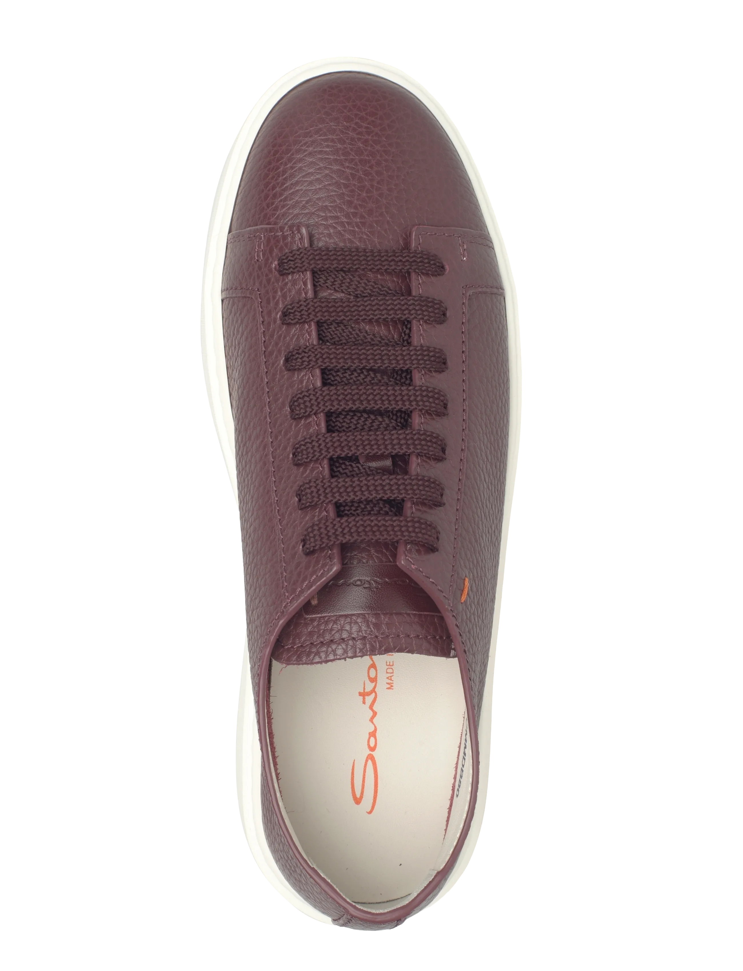 Santoni - DAMPS - lave sneakers - brown - 3