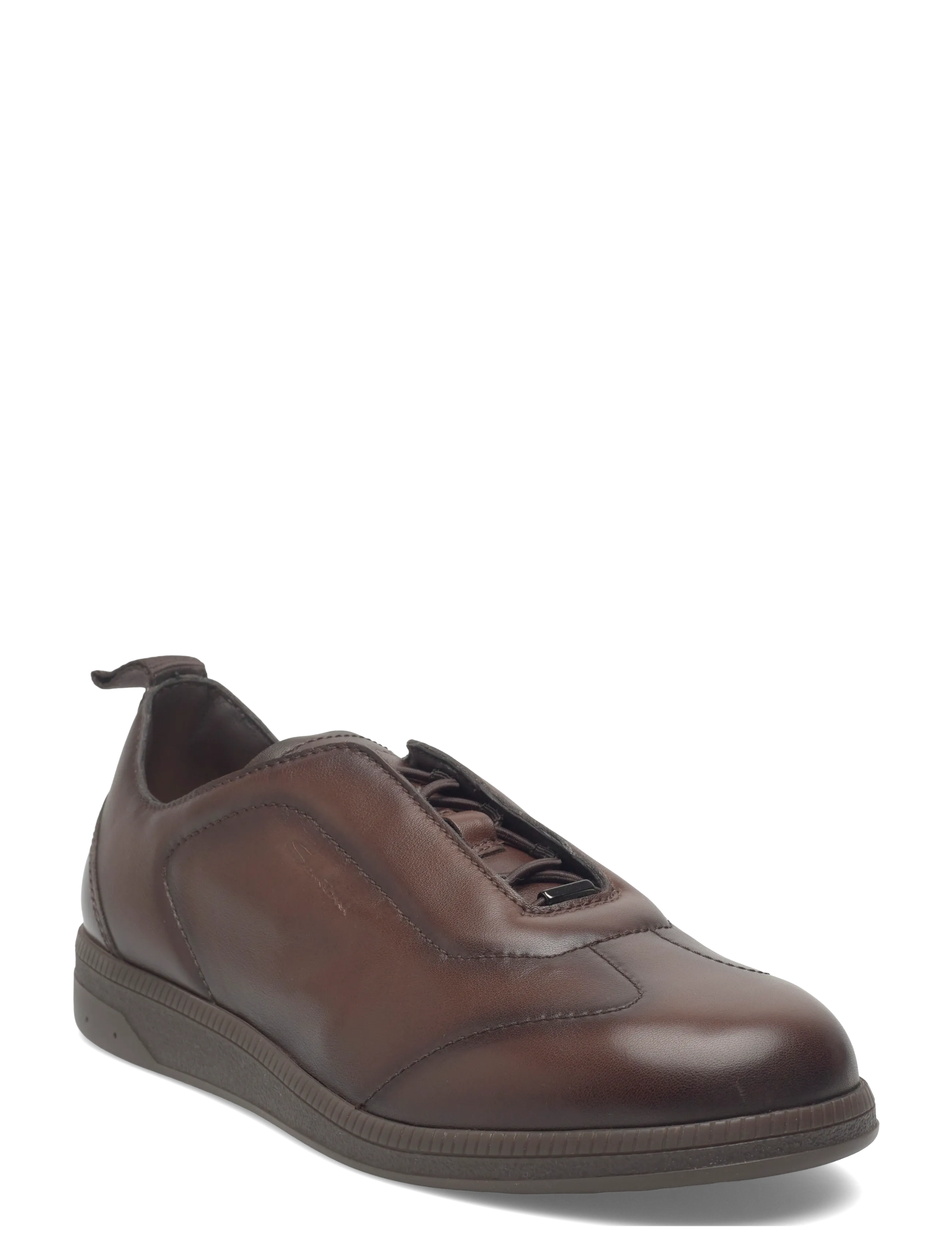 Santoni Lume-C, 40.5, Business, Braun - Derby Schuhe, Männerswear