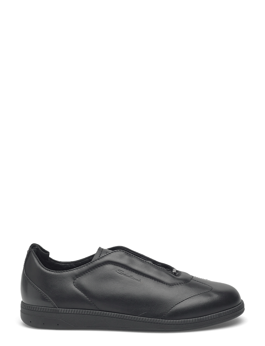 Santoni - LUME-D - slip-on sneakers - black - 1