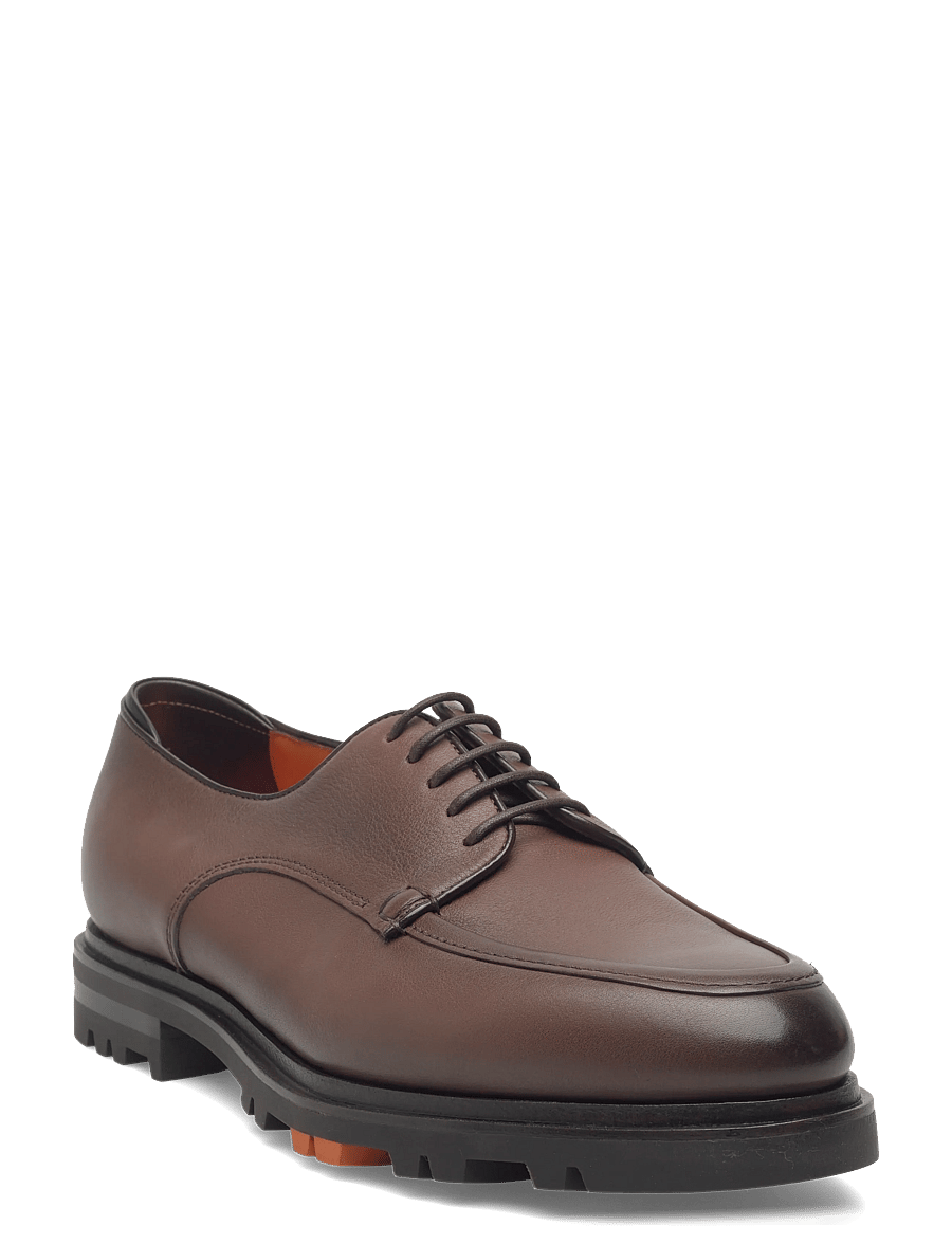 Santoni - CALVIN - moc-toes - dark brown - 0