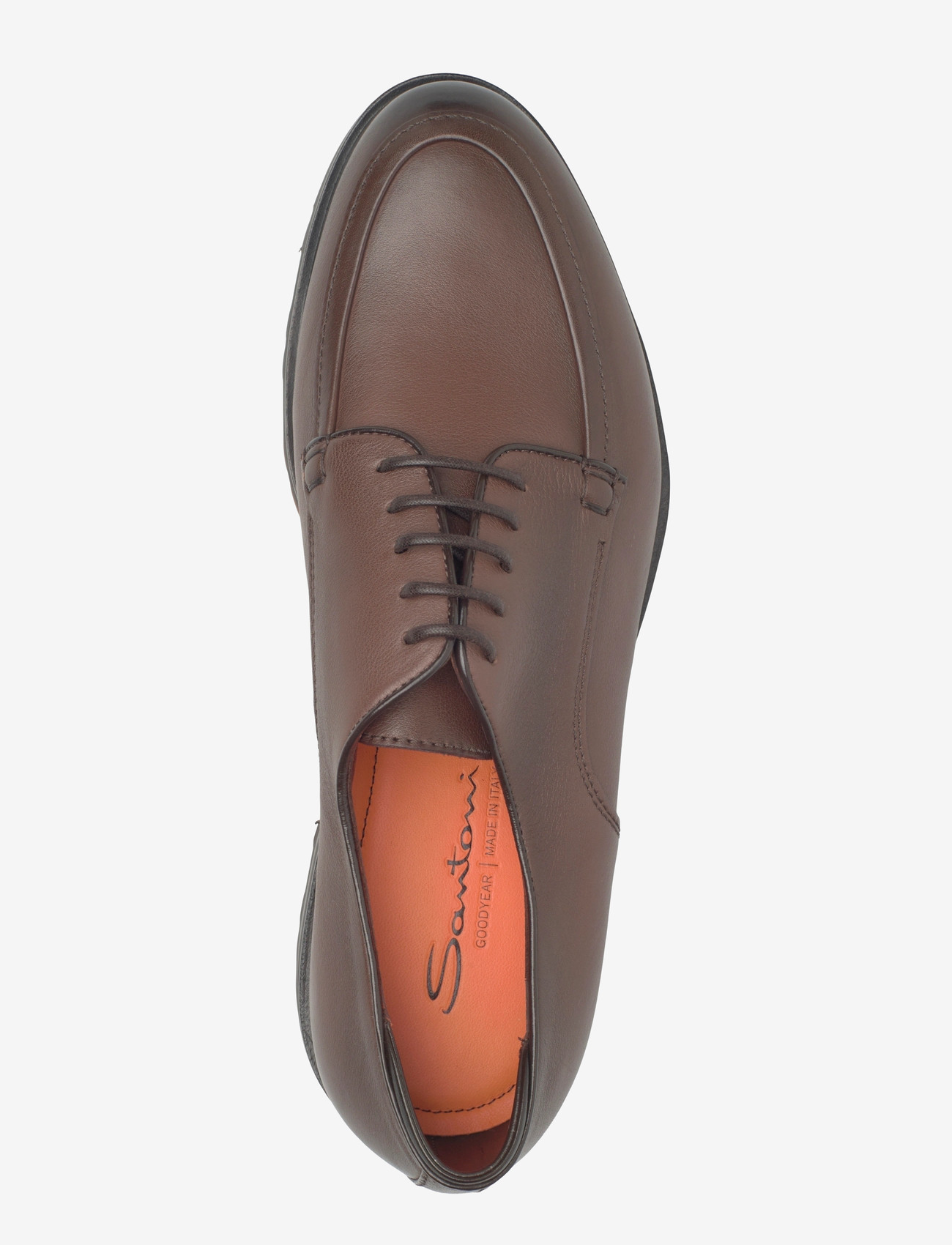 Santoni - CALVIN - moc toes - dark brown - 3