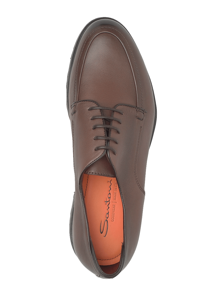 Santoni - CALVIN - moc-toes - dark brown - 3