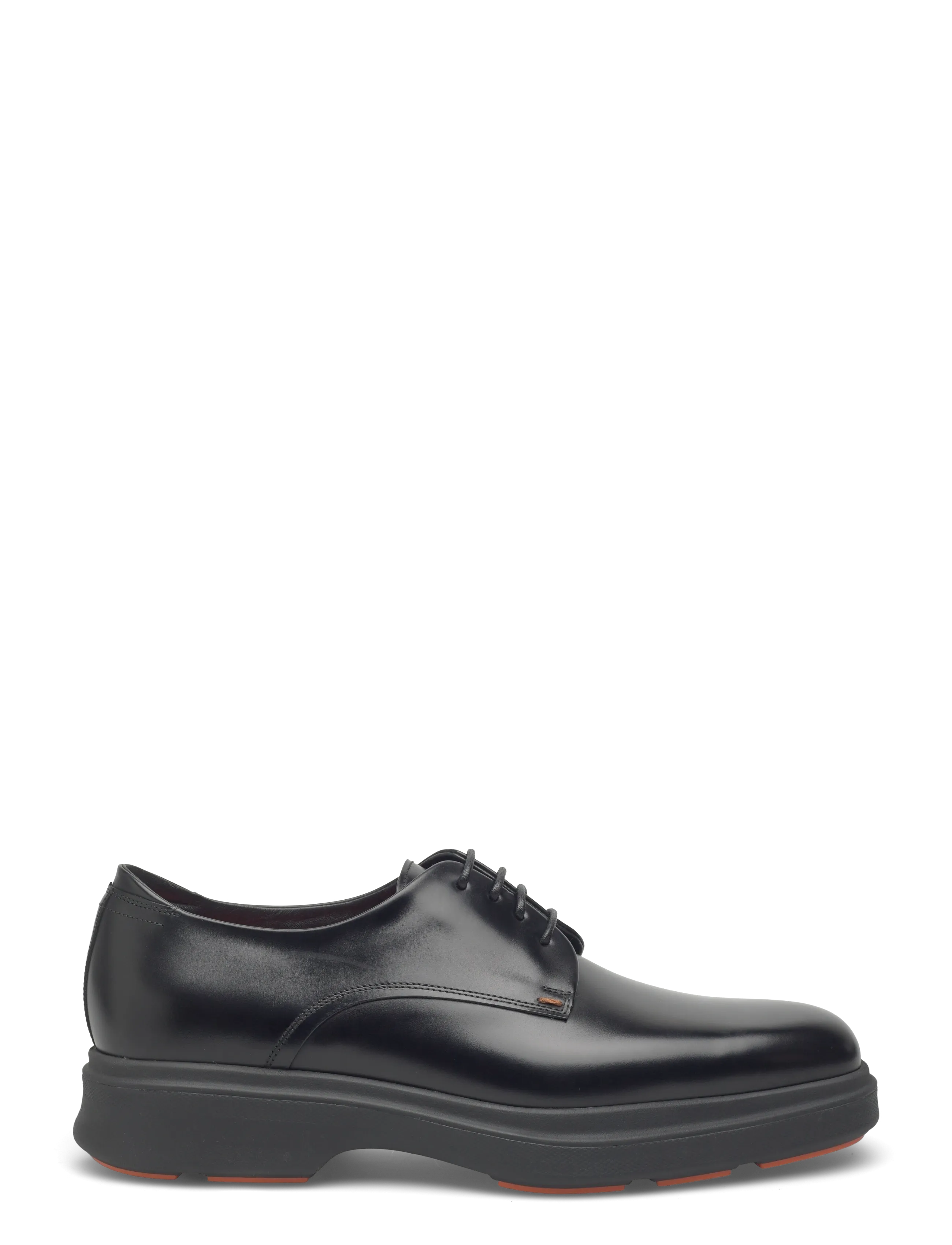 Santoni - EASY DERBY - miesten - black - 1