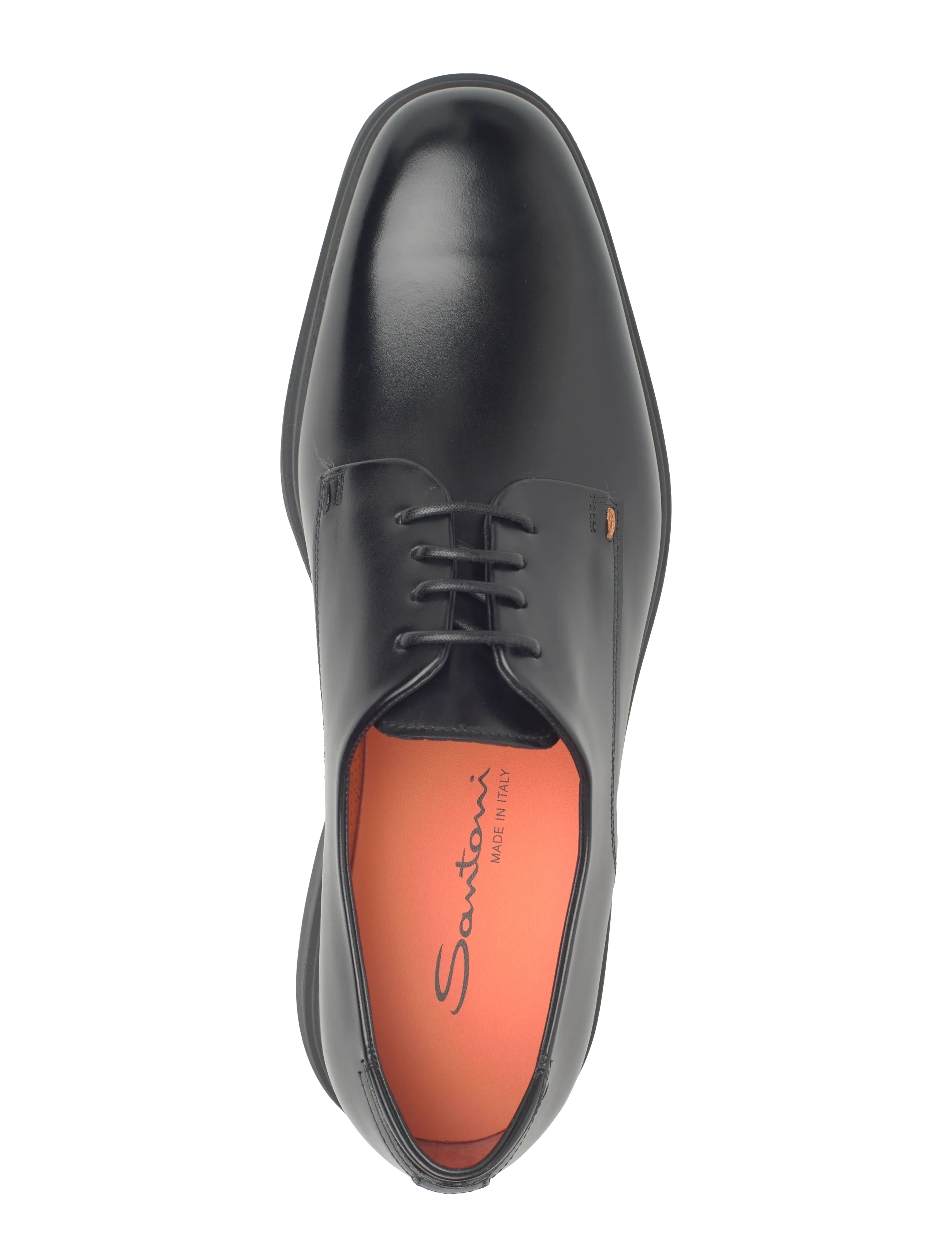 Santoni - EASY DERBY - miesten - black - 3