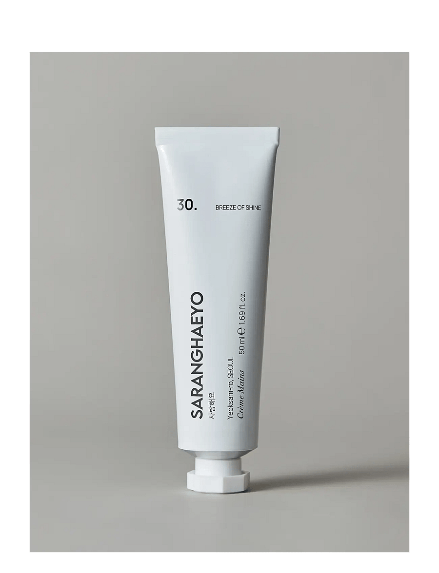Saranghaeyo - 30. BREEZE OF SHINE CRÈME MAINS - kätekreemid - clear - 1