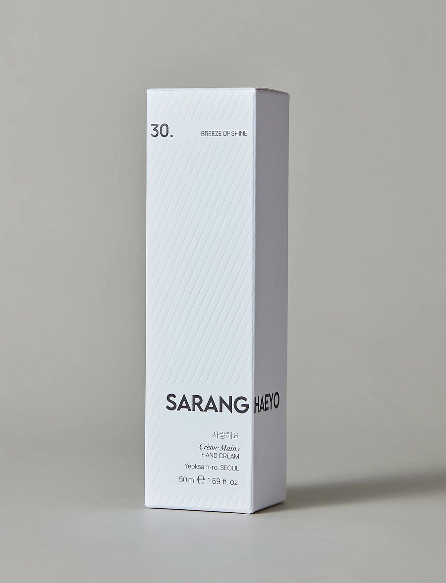 Saranghaeyo - 30. BREEZE OF SHINE CRÈME MAINS - kätekreemid - clear - 2