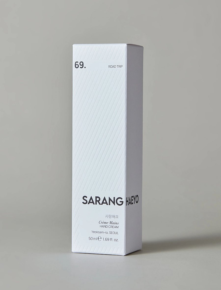 Saranghaeyo - 69. ROAD TRIP CRÈME MAINS - kätekreemid - clear - 2