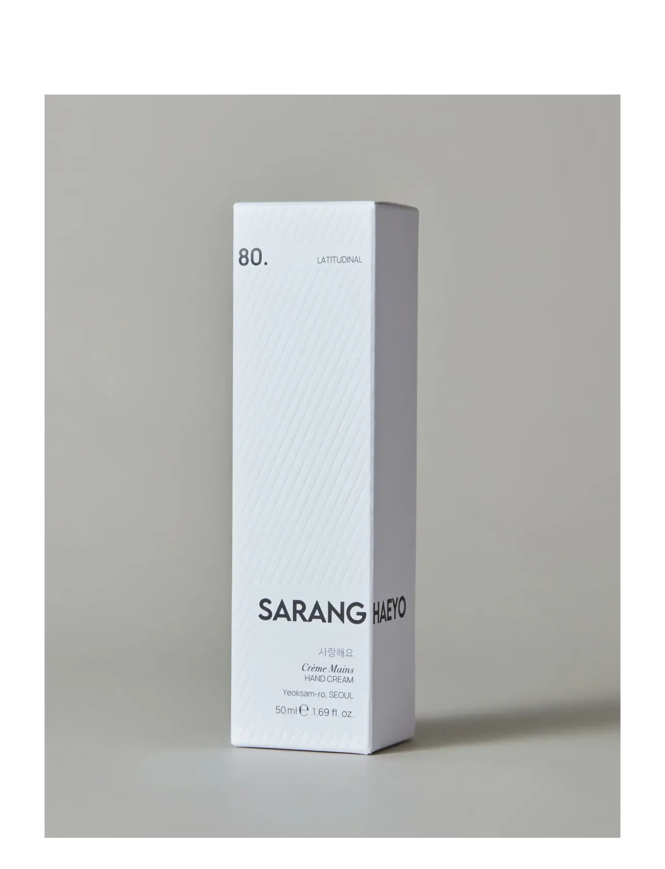 Saranghaeyo - 80. LATITUDINAL CRÈME MAINS - clear - 2