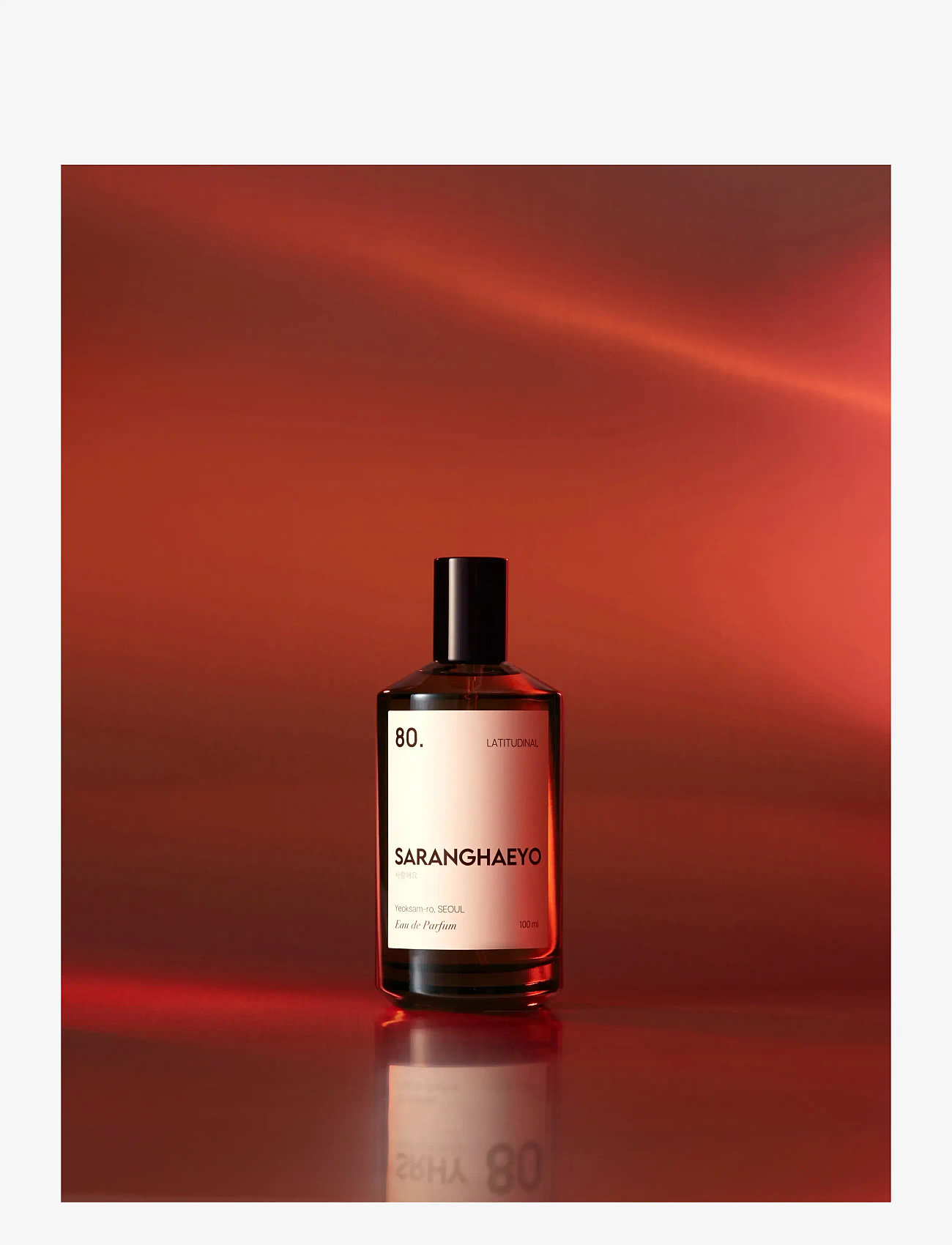 Saranghaeyo - 80. LATITUDINAL EAU DE PARFUM - meestele  - clear - 0