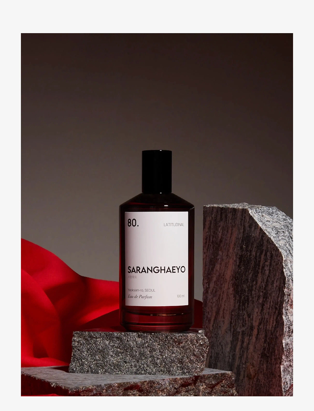 Saranghaeyo - 80. LATITUDINAL EAU DE PARFUM - meestele  - clear - 1