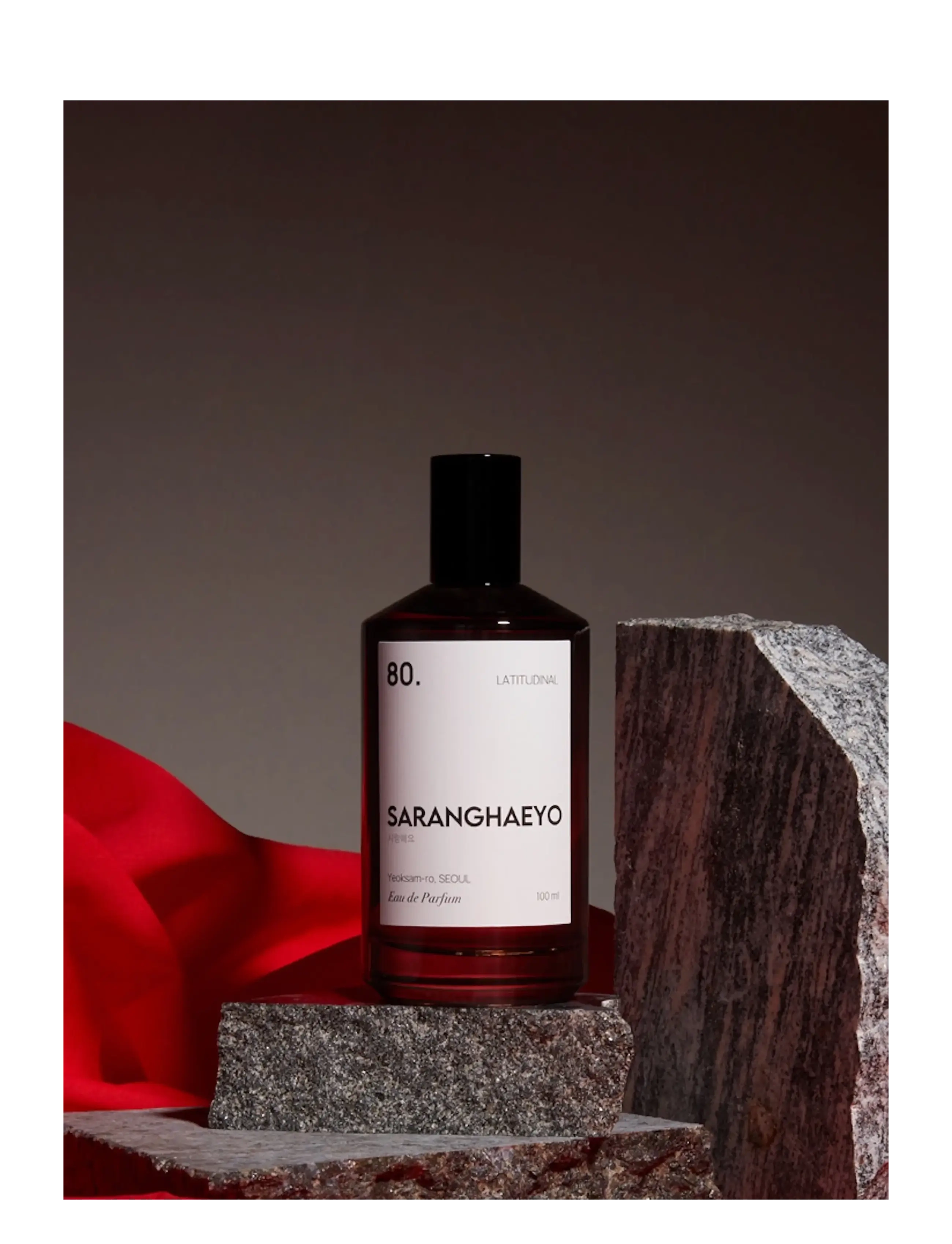 Saranghaeyo - 80. LATITUDINAL EAU DE PARFUM - till honom  - clear - 1