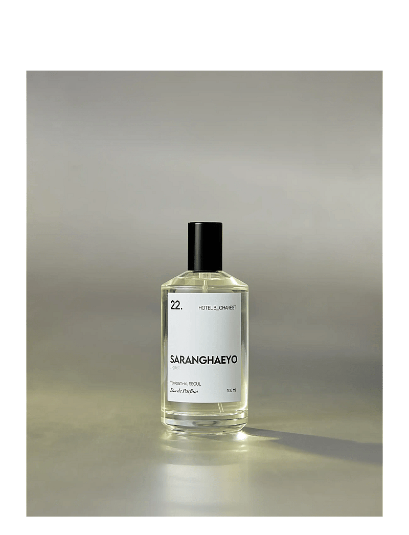 Saranghaeyo - 22. HOTEL B_CHAREST EAU DE PARFUM - meestele - clear - 0