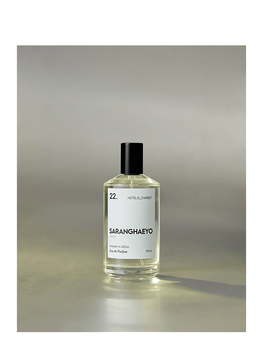 Saranghaeyo - 22. HOTEL B_CHAREST EAU DE PARFUM - meestele - clear - 0