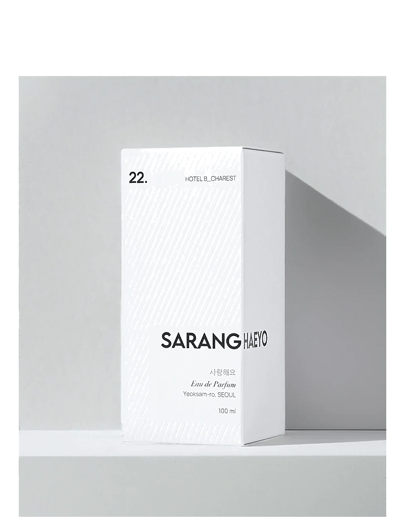 Saranghaeyo - 22. HOTEL B_CHAREST EAU DE PARFUM - meestele - clear - 1