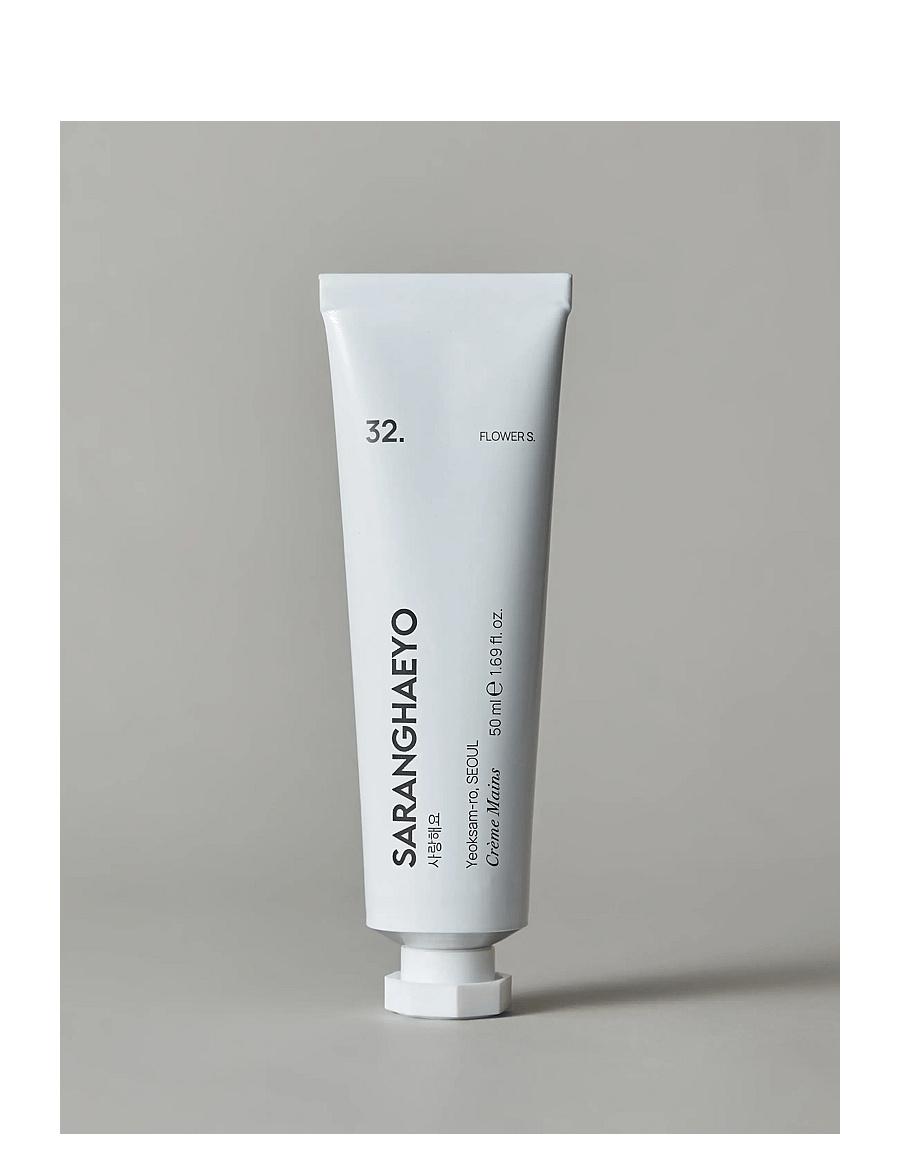 Saranghaeyo - 32. FLOWER S. CRÈME MAINS - kätekreemid - clear - 1