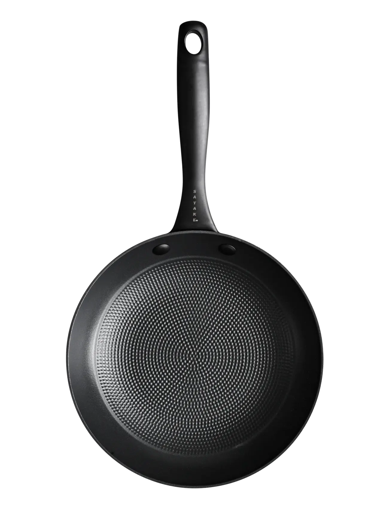 Satake - 20 cm frying pan in lightweight cast iron Honeycomb ceramic coating - stegepander - black - 2